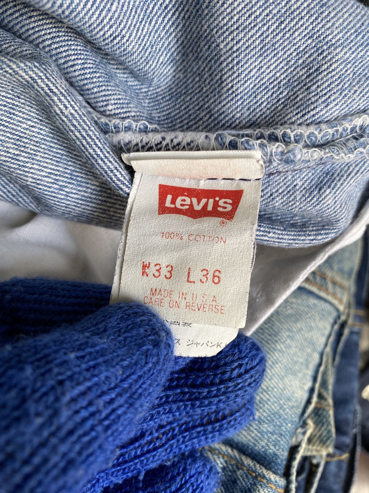 Levi's Vintage 90s Levi’s 501 Denim Size US 31 - 18 Thumbnail