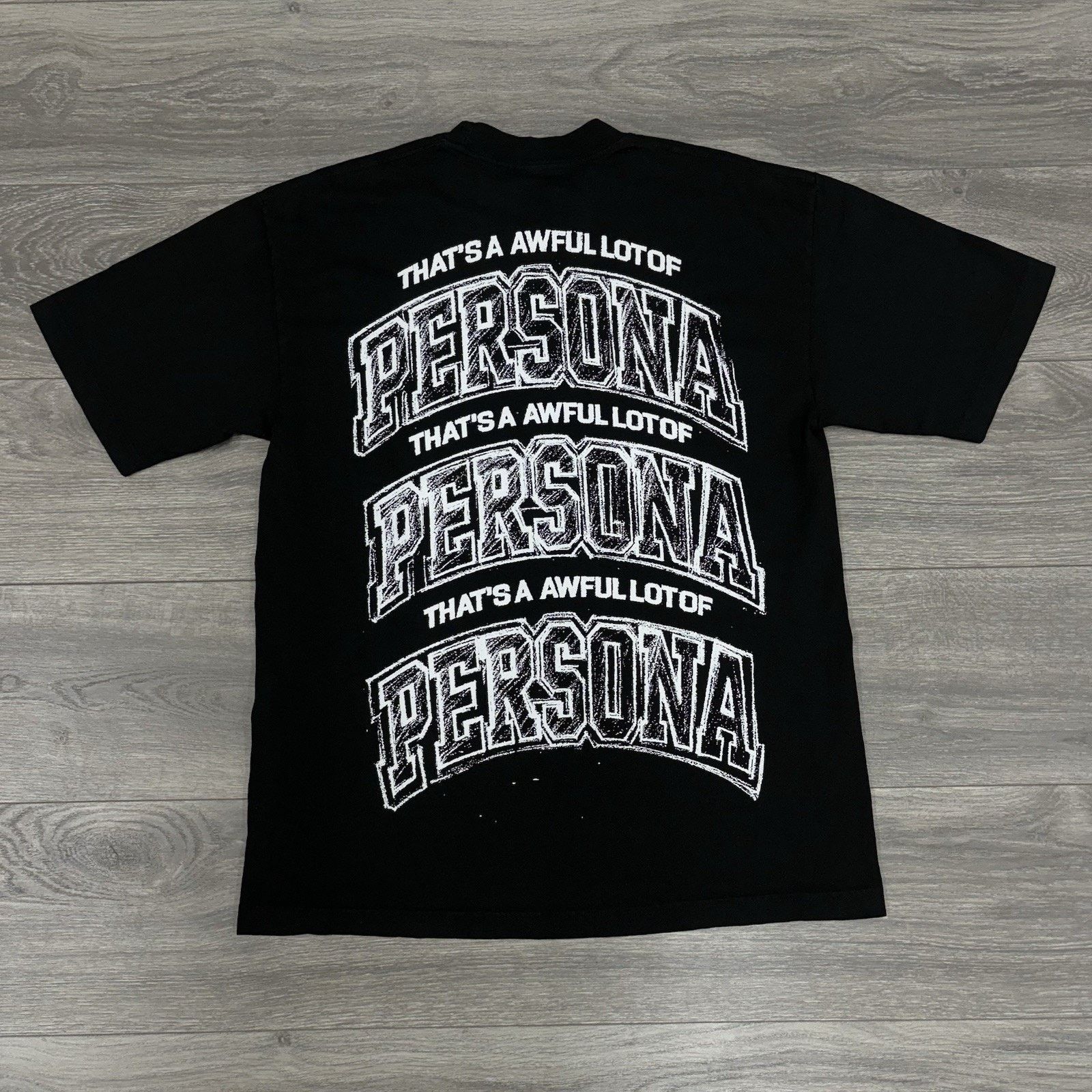 Awful Lot of Cough Syrup Size M - Awful Lot Of Cough Syrup X Persona T-Shirt | NEW! Size US M / EU 48-50 / 2 - 7 Thumbnail