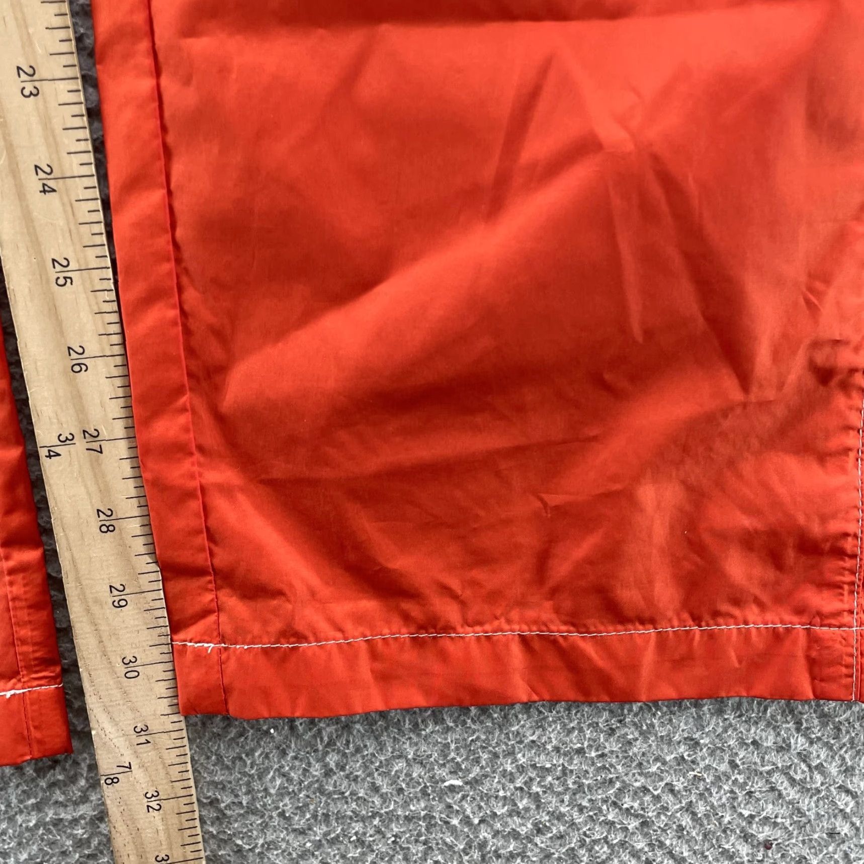 Polo Ralph Lauren VINTAGE Ralph Lauren Sport Pants Women 31x30 Orange Lightweight Retro Track Sportswear Size 24" / US 00 / IT 34 - 4 Thumbnail
