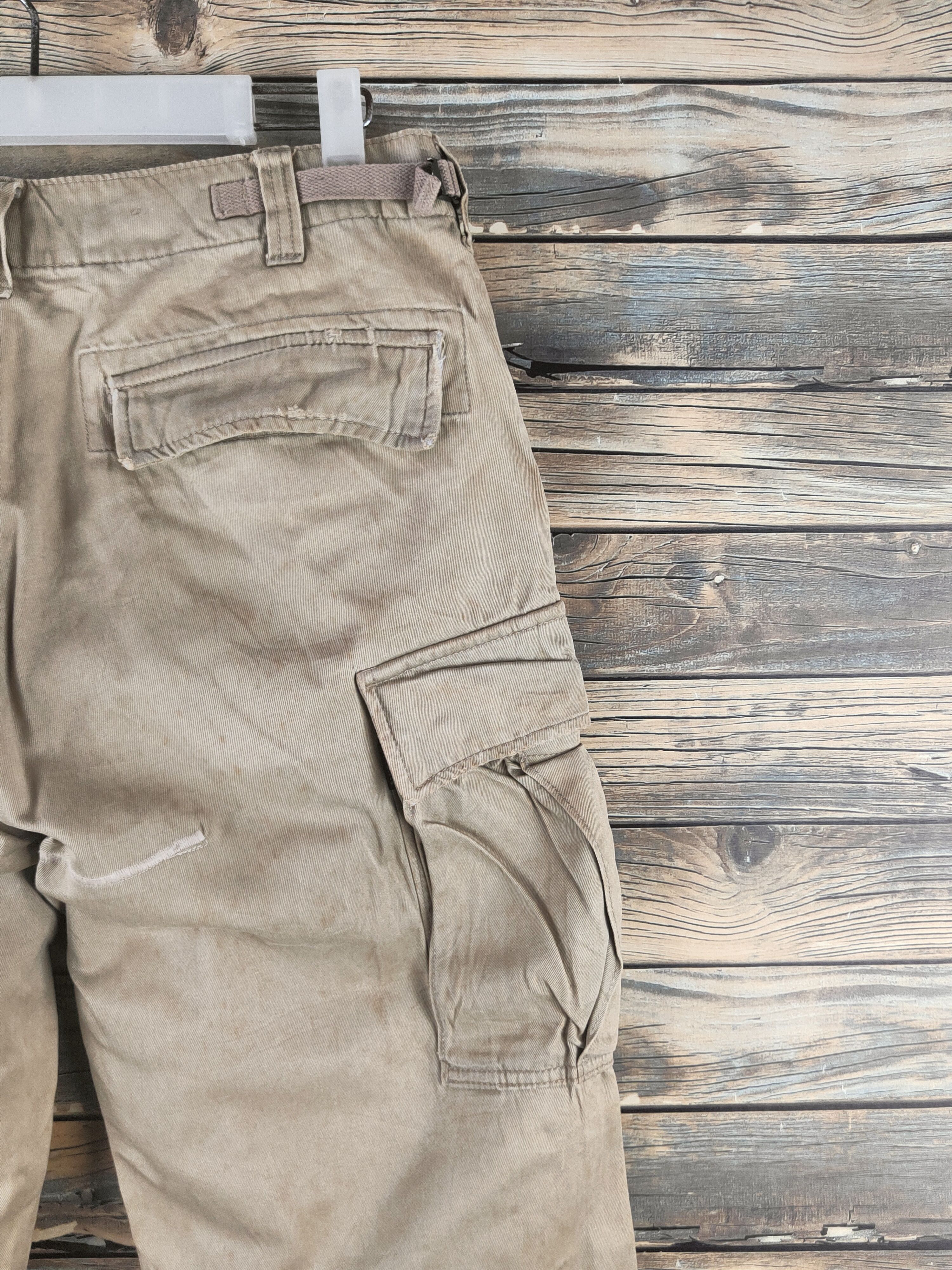 Avirex DL Avirex Beige Multipocket Cargo Pants #46-864 Size US 30 / EU 46 - 10 Thumbnail