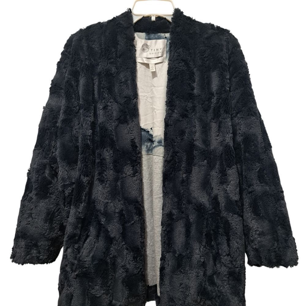 Anthropologie Tiny Edition For Anthropologie Faux Fur Open Front Jacket Me Size M / US 6-8 / IT 42-44 - 3 Thumbnail