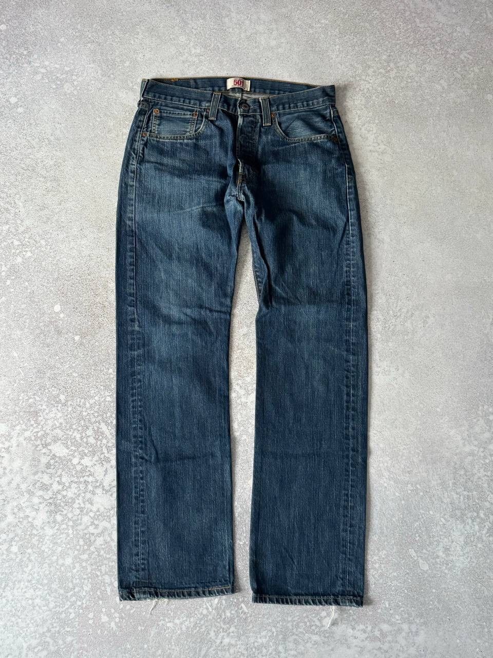 Levi's × Levi's Vintage Clothing × Vintage Vintage Levi’s 501 Straight Leg Button-Fly Denim Pants Y2K Size US 32 / EU 48 - 3 Thumbnail