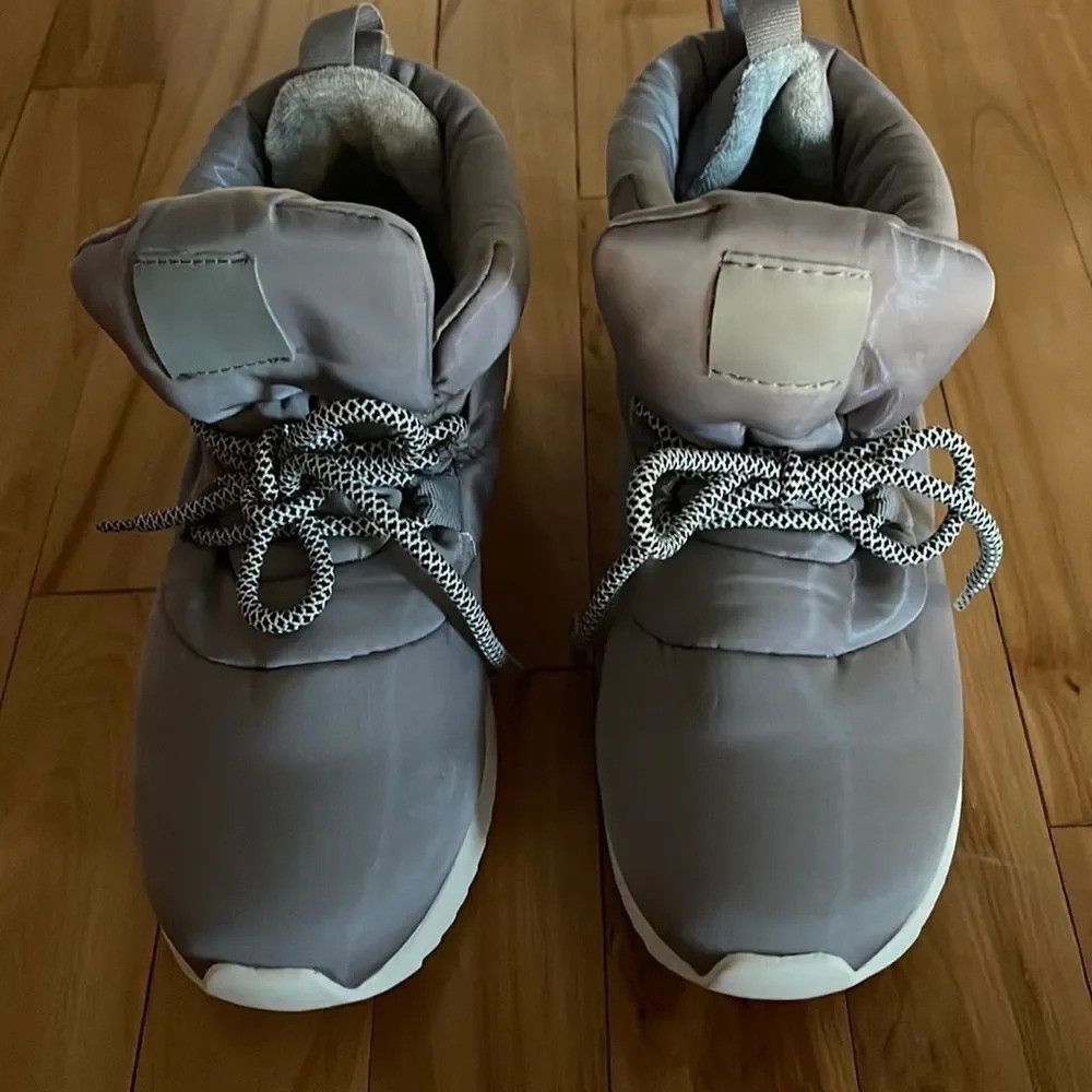 Other A New Day gray Babs puffer lace up ankle boots. NWT. Size 7 Size US 7 / IT 37 - 4 Thumbnail