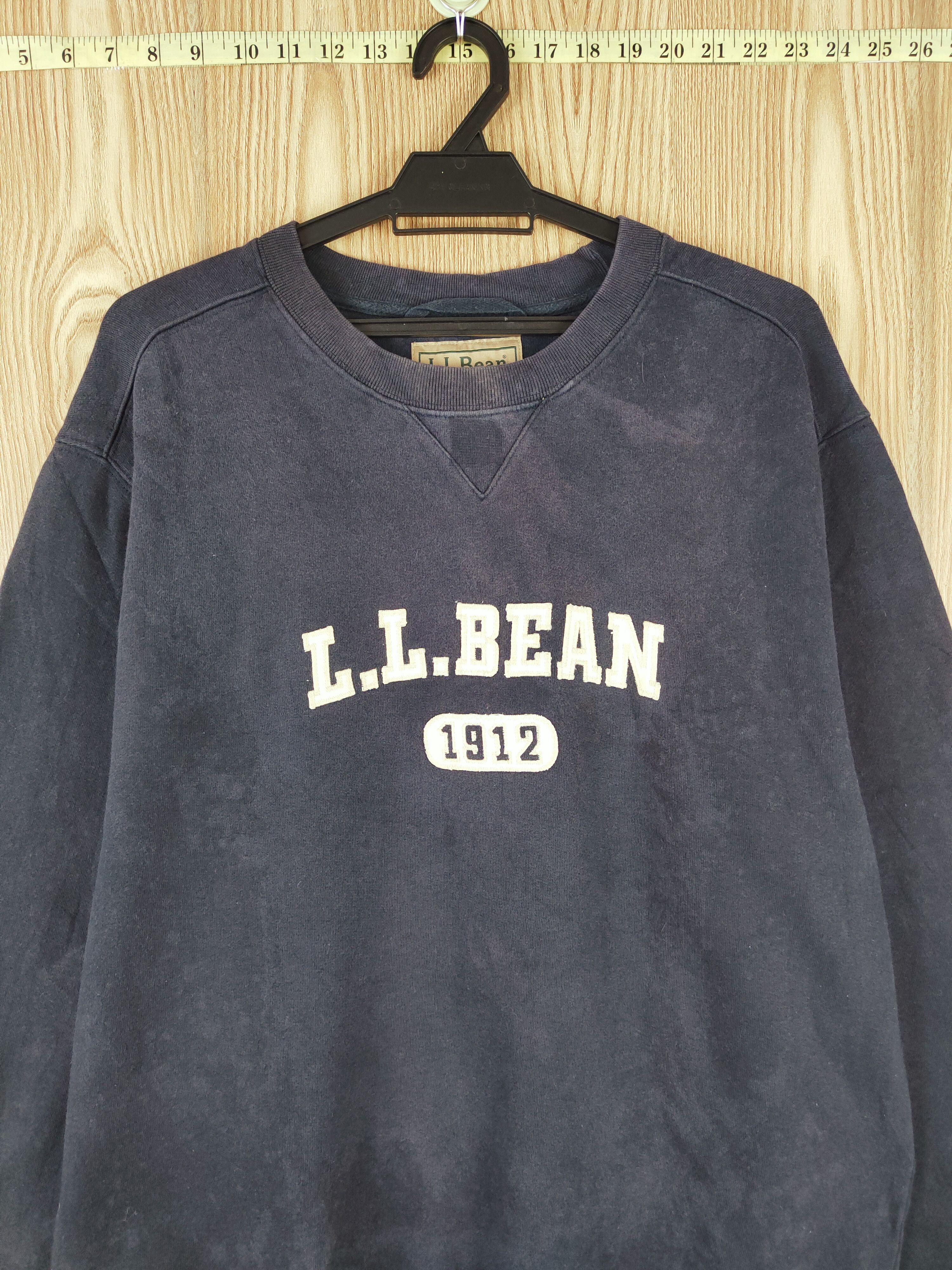 L.L. Bean × Vintage Very rare Stuff 🔥 L.L.Bean Navy Sweatshirts Size US L / EU 52-54 / 3 - 2 Thumbnail