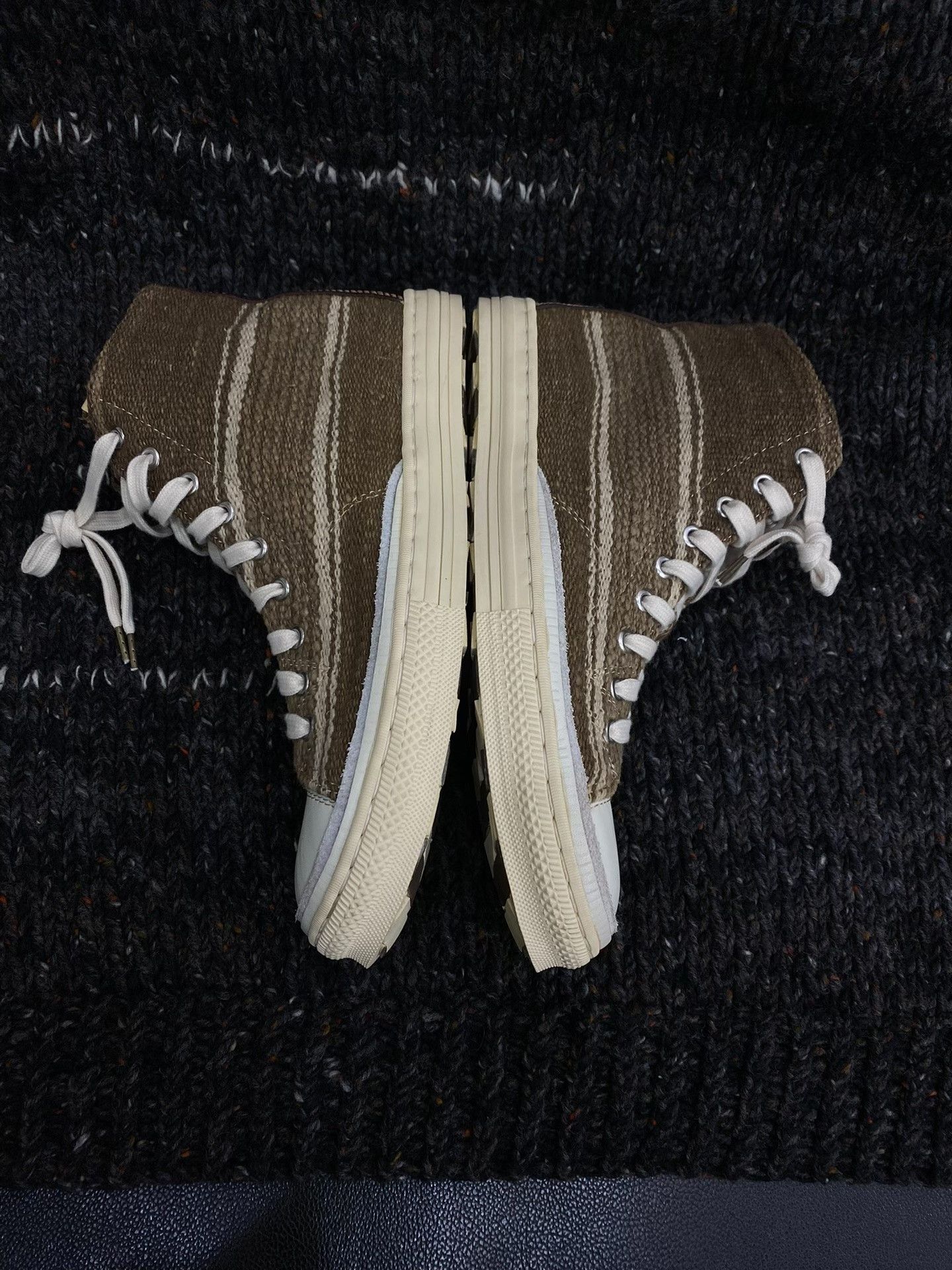 Visvim VISVIM 13SS Lauda Nature Dye Folk High-Top Size US 8.5 / EU 41-42 - 3 Thumbnail