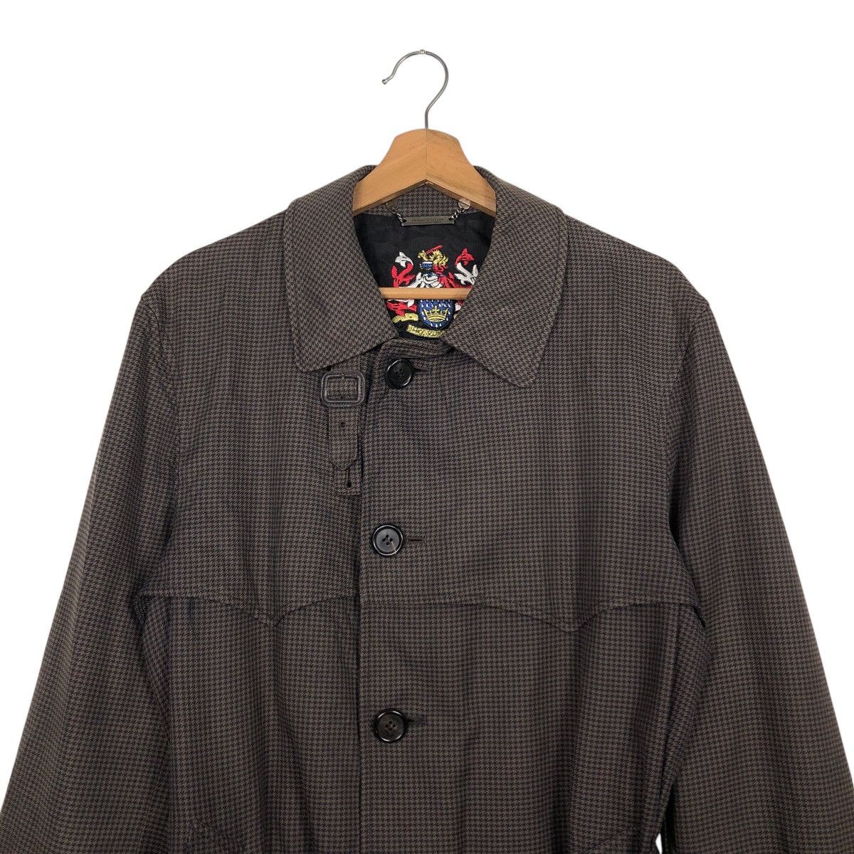 Aquascutum × Vintage 📌Vintage Long Jacket Belted Aquascutum Made in England Size US M / EU 48-50 / 2 - 4 Thumbnail