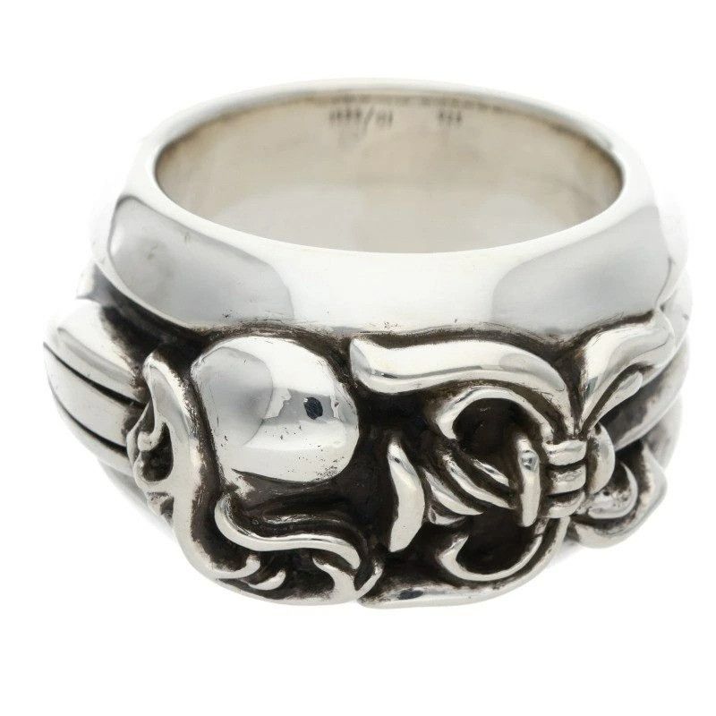 Chrome Hearts RARE SIZE! 10 CHROME HEARTS DAGGER HEART RING silver Size ONE SIZE - 1 Thumbnail