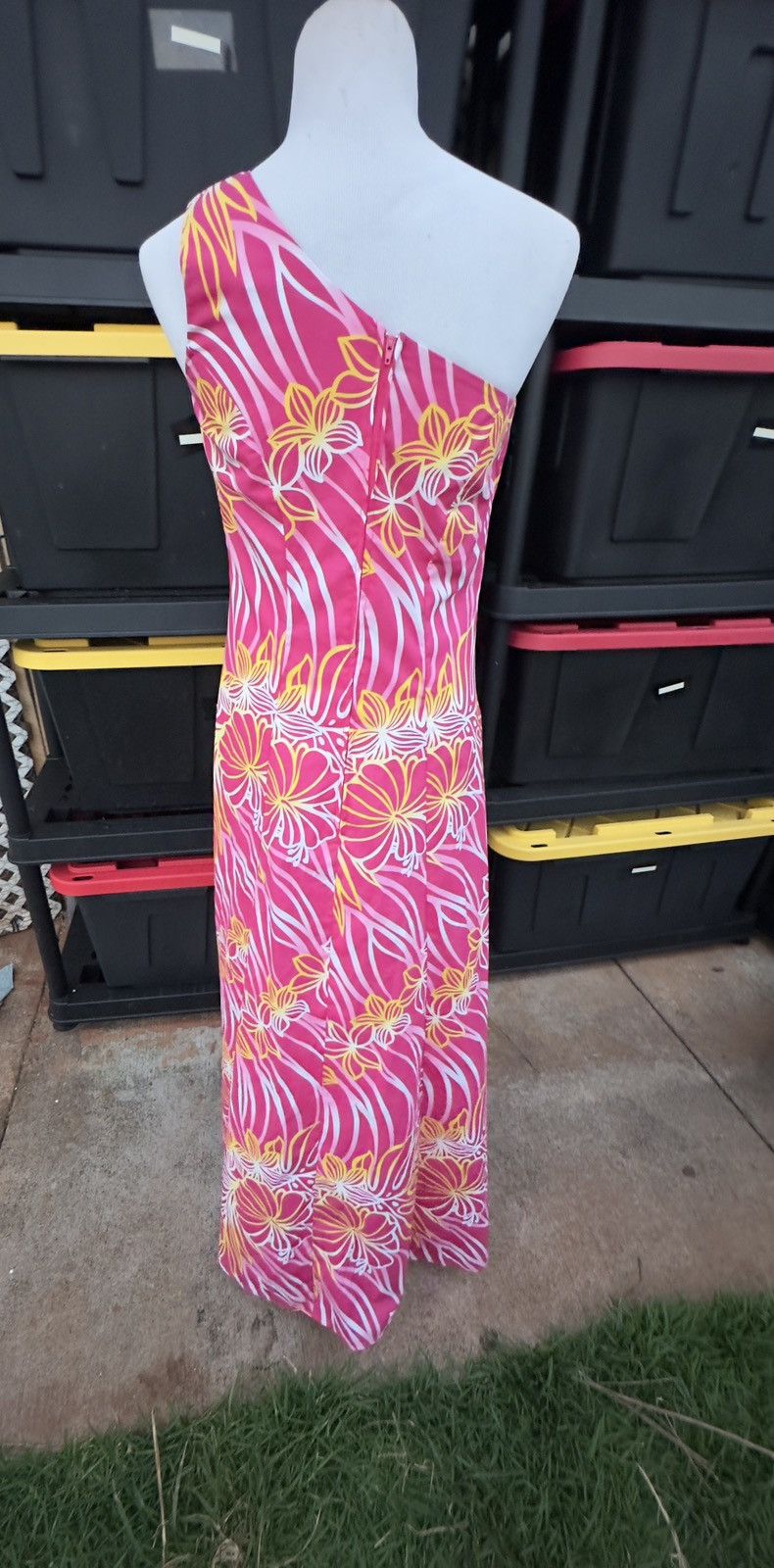 Other T&L Muumuu Factory Pink Maxi Dress Women's 5/6 S Size S / US 4 / IT 40 - 2 Thumbnail