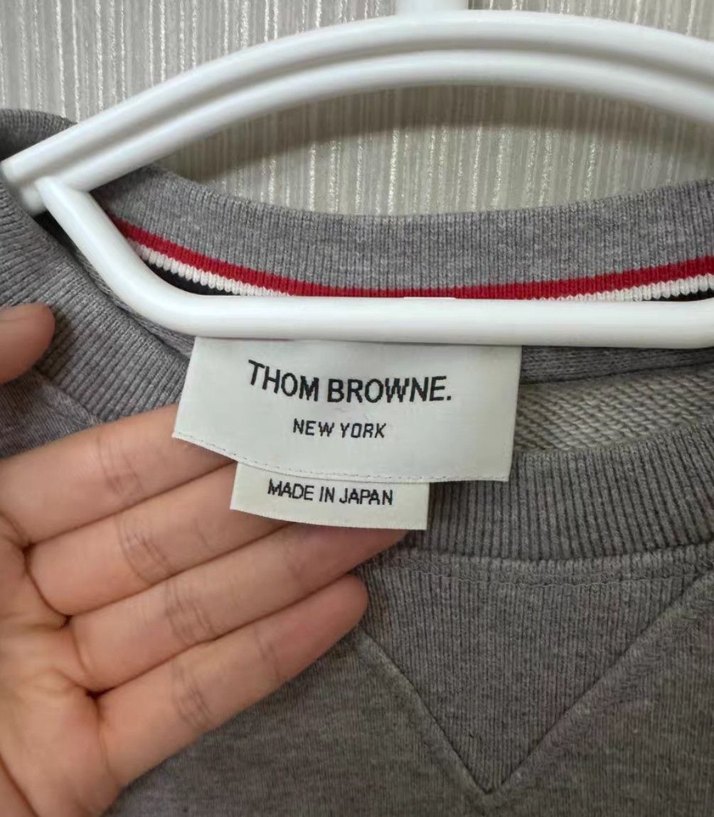 Thom Browne Thom Browne Grey hoodie Size US M / EU 48-50 / 2 - 3 Thumbnail