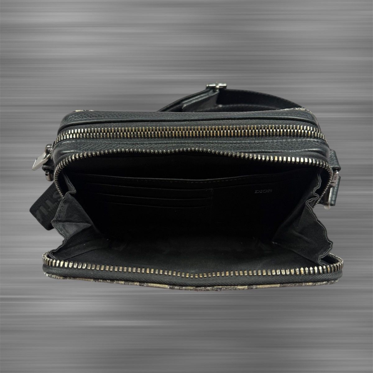 Dior Dior 2020 Oblique Jacquard Zipped Pouch Crossbody Size ONE SIZE - 4 Thumbnail