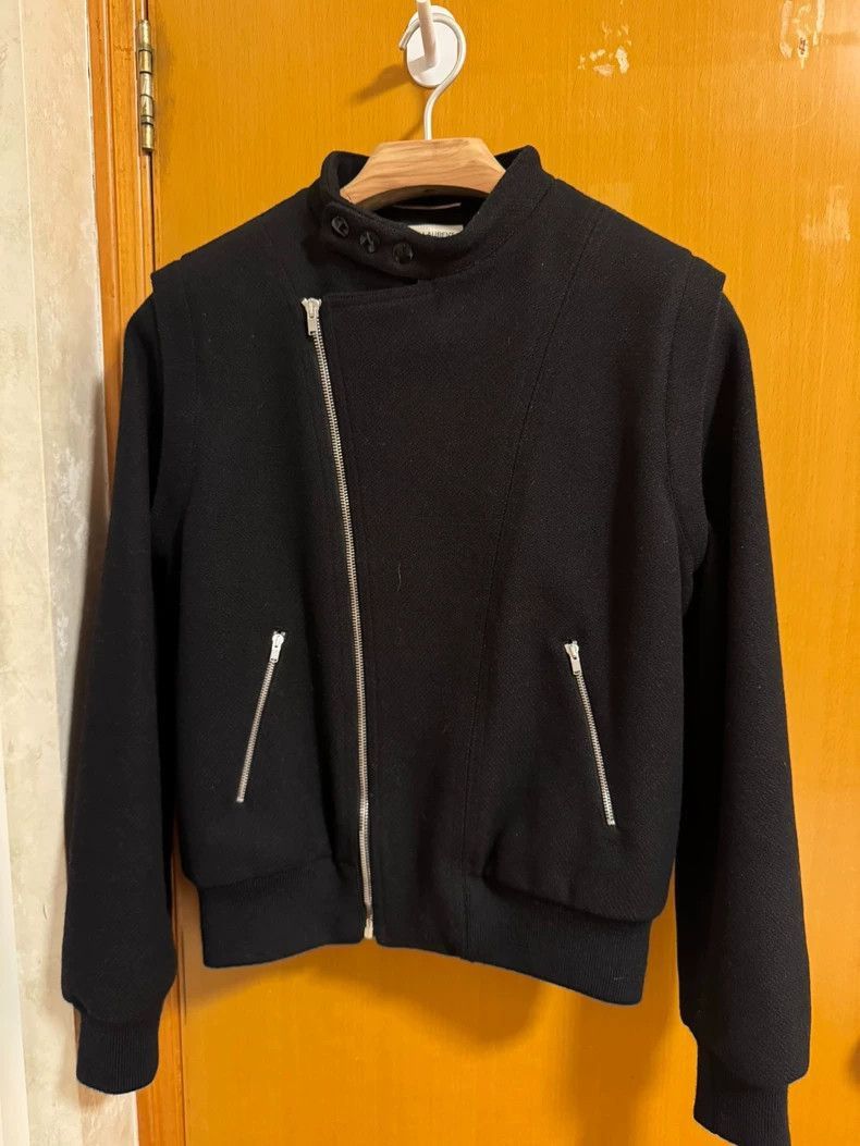 Yves Saint Laurent Saint Laurent Wool Biker Jacket-2508 Size US M / EU 48-50 / 2 - 1 Thumbnail