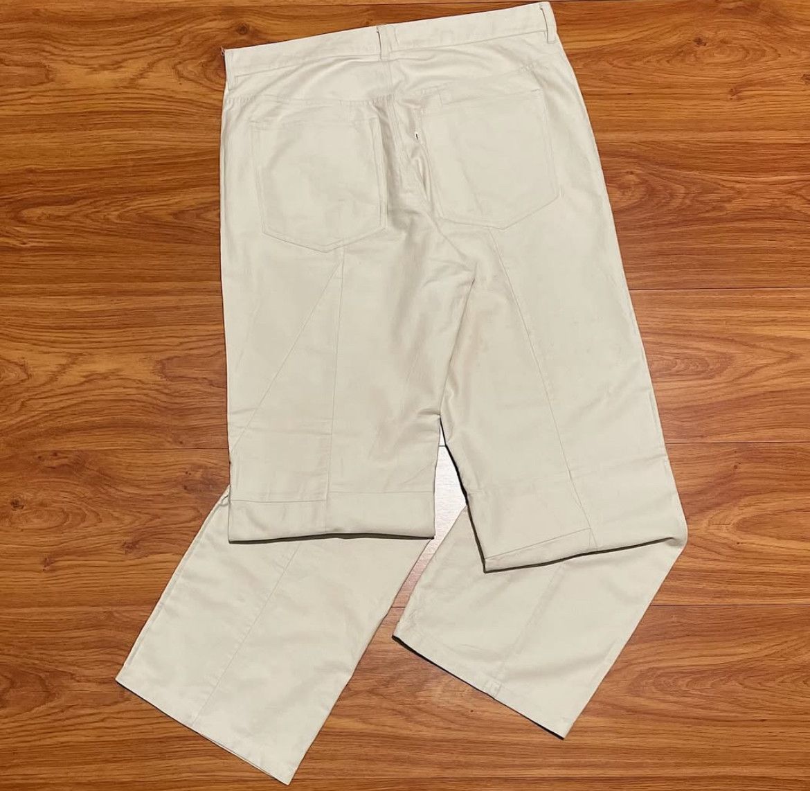Issey Miyake 2000s Maiden Voyage x Cabane De Zucca Patchwork Pants Size US 34 / EU 50 - 2 Thumbnail