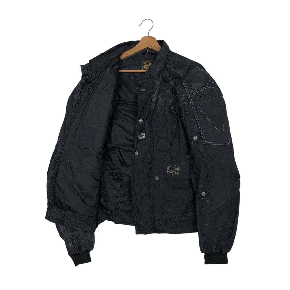 Japanese Brand 🔥VINTAGE BOMBER RACING MOTORCYCLE JACKET GW SPORT GOLDWIN Size US M / EU 48-50 / 2 - 13 Thumbnail