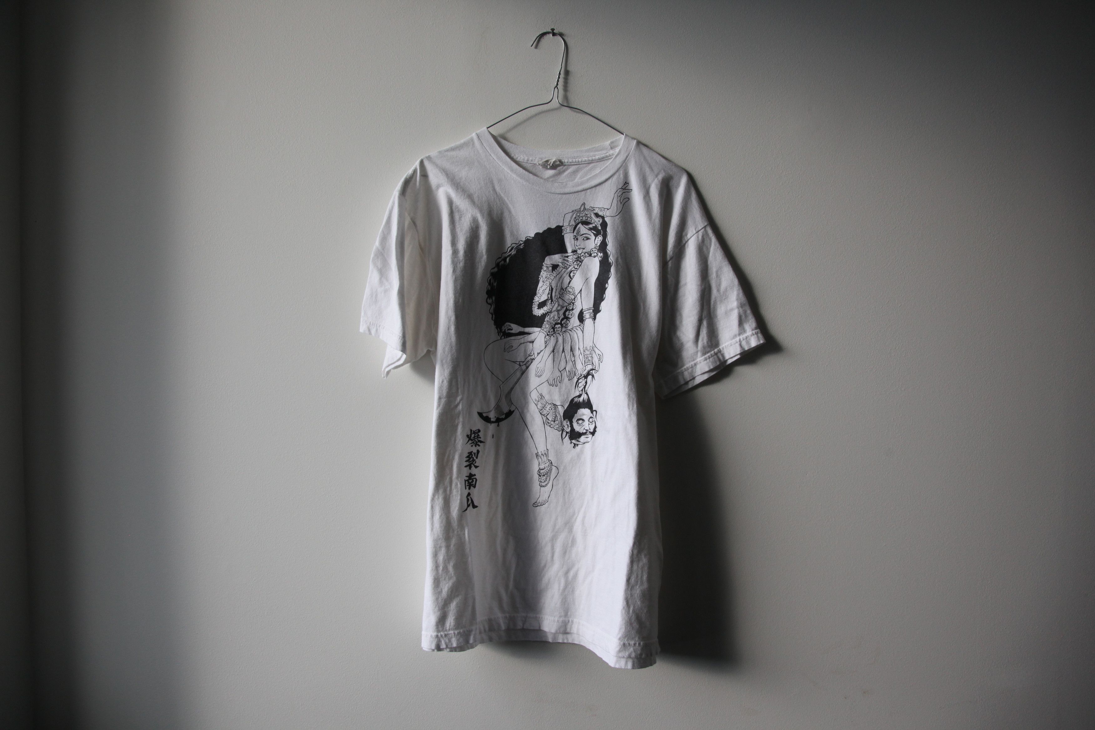 Vintage Vintage 90s Smashing Pumpkins T-Shirt XL Kali Goddess Death Size US XL / EU 56 / 4 - 1 Thumbnail