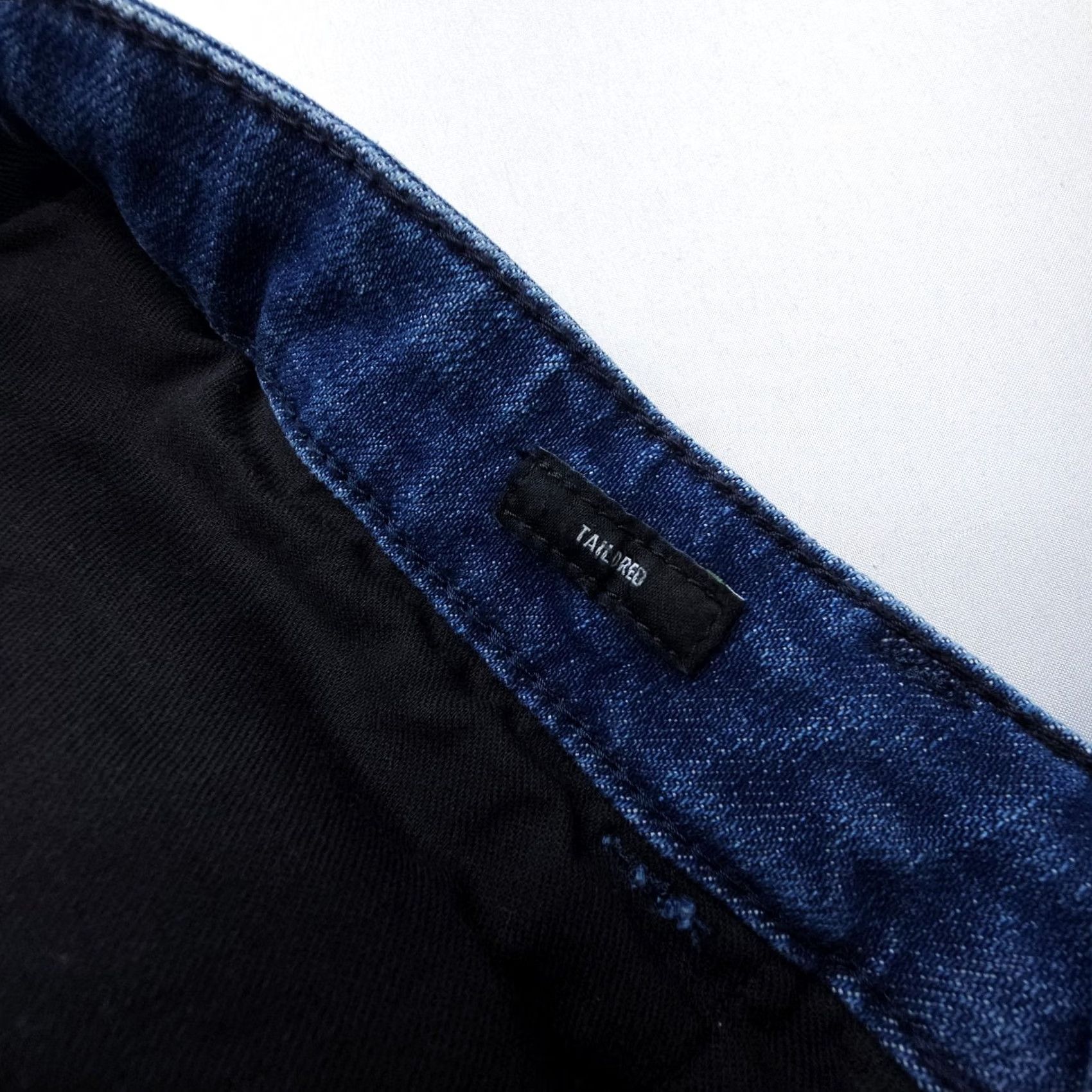 Bonobos Bonobos Jeans Slim Denim Dark Wash 5-Pocket 35x30 Mens Blue Size US 35 - 3 Thumbnail
