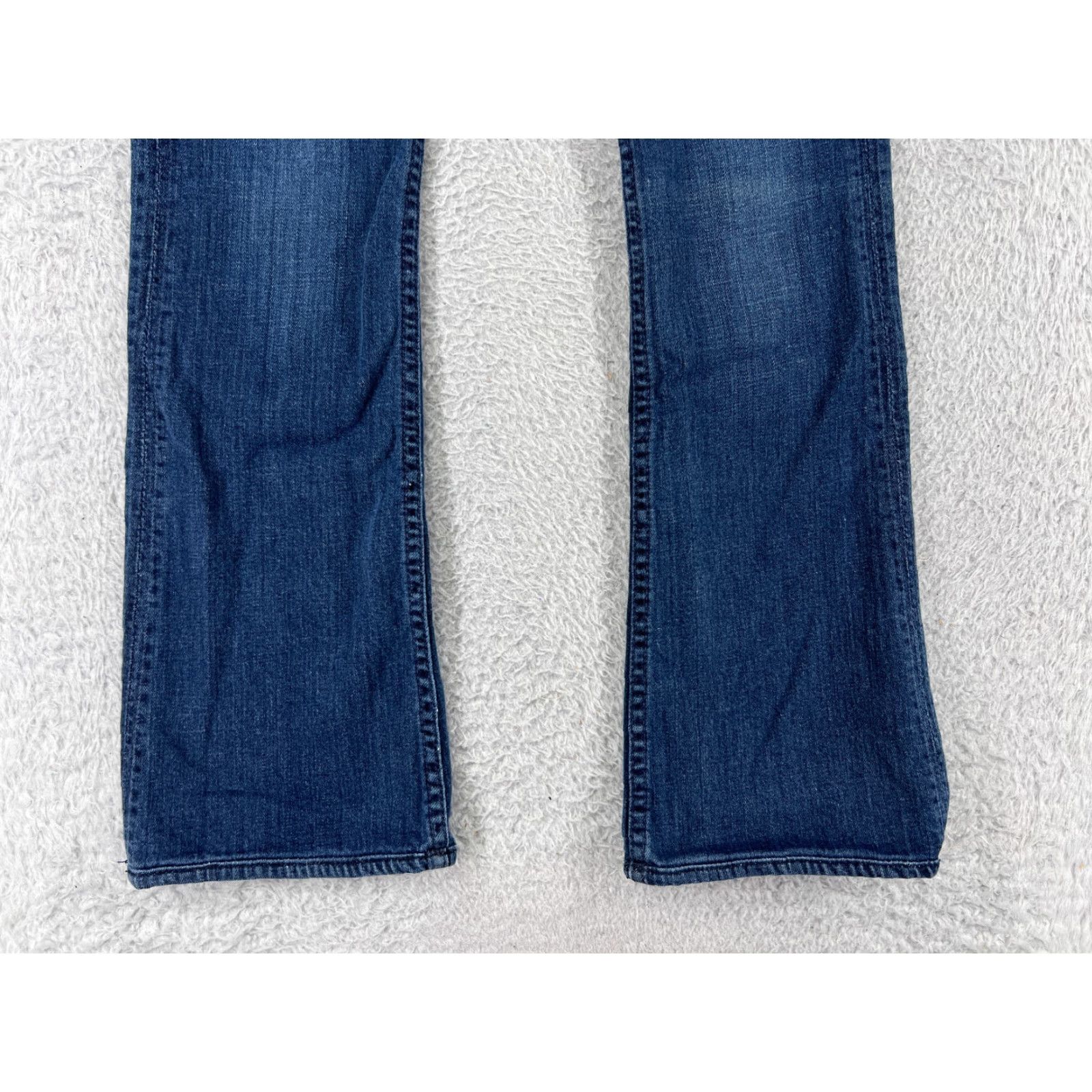 Hudson Hudson Jeans Womens Blue Denim Cotton Blend Stretch 24 Pockets 5-Pocket Design Regular Rise Inseam 27.5 Inseam Size 42" / US 20 - 7 Thumbnail