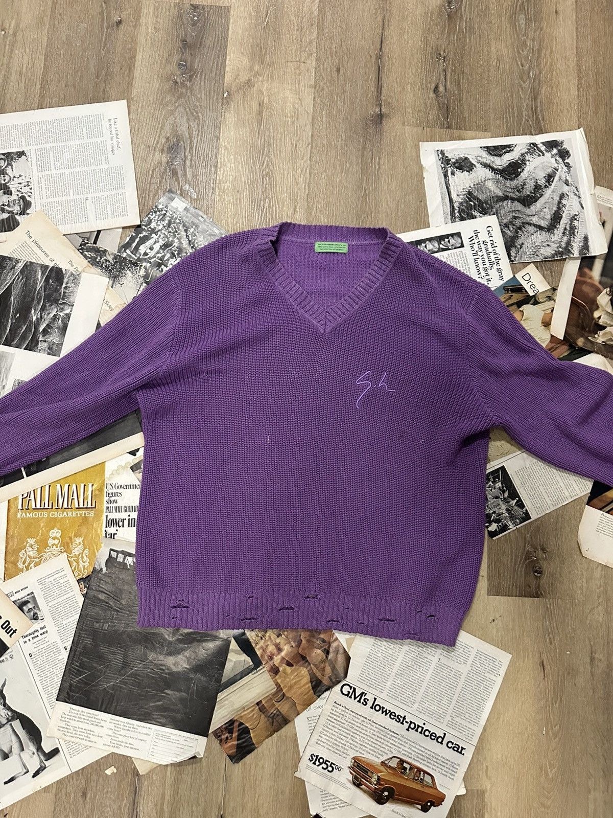 Siberia Hills Siberia Hills Reactive Knit Sweater Size US XXL / EU 58 / 5 - 2 Thumbnail