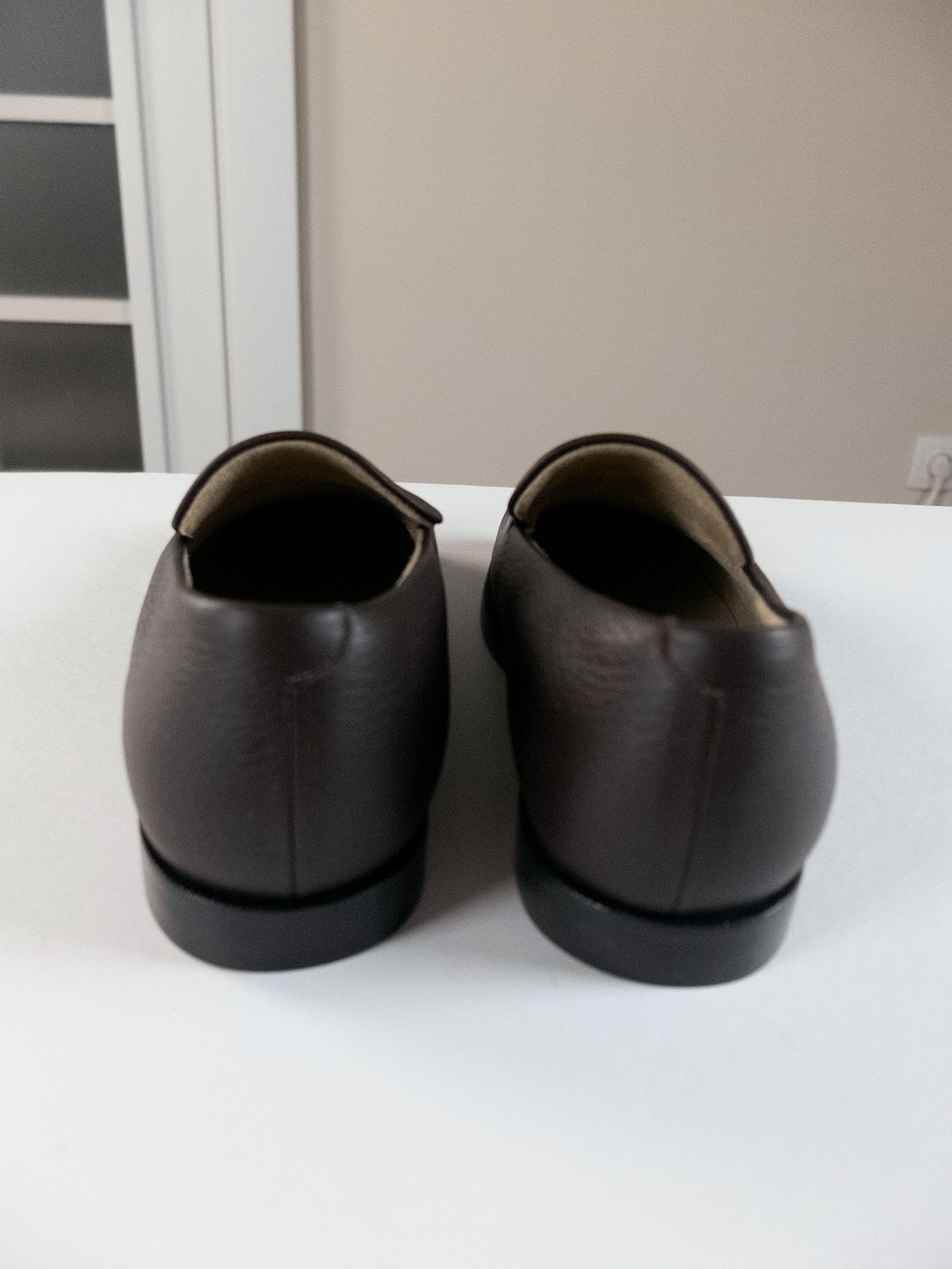 KHAITE KHAITE The Alessio brown leather loafers 7.5 37.5 Size US 7.5 / IT 37.5 - 7 Thumbnail