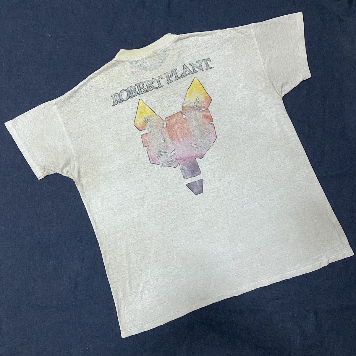Led Zeppelin VTG 90S ROBERT PLANT LED ZEPPELIN Size US XL / EU 56 / 4 - 2 Thumbnail