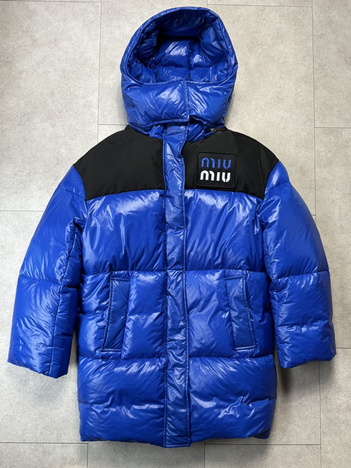 Miu Miu Miu Miu Patch LOGO Puffer Jacket Size US M / EU 48-50 / 2 - 1 Thumbnail