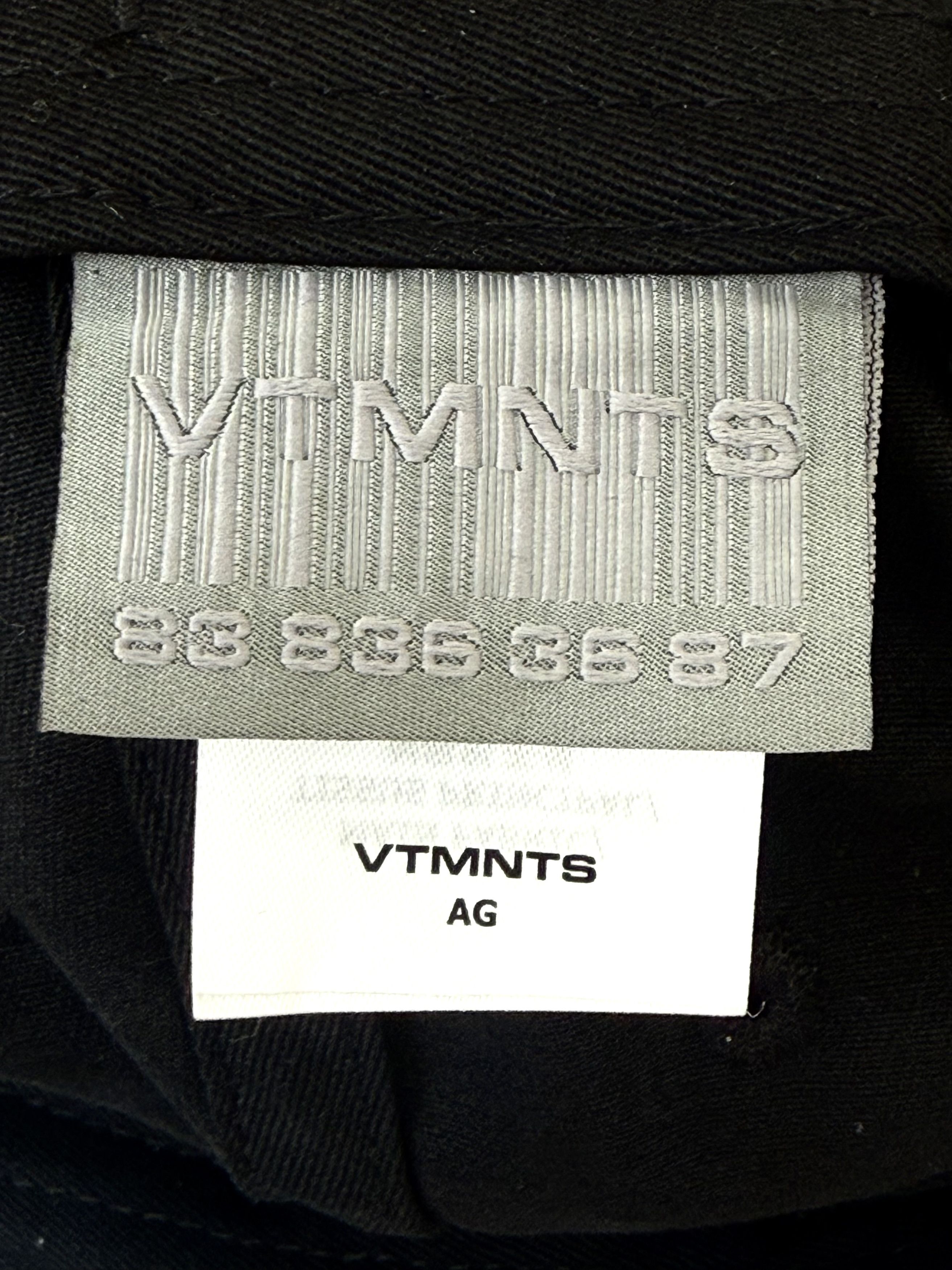 Vetements Vetements Barcode Cap Black Size ONE SIZE - 5 Thumbnail