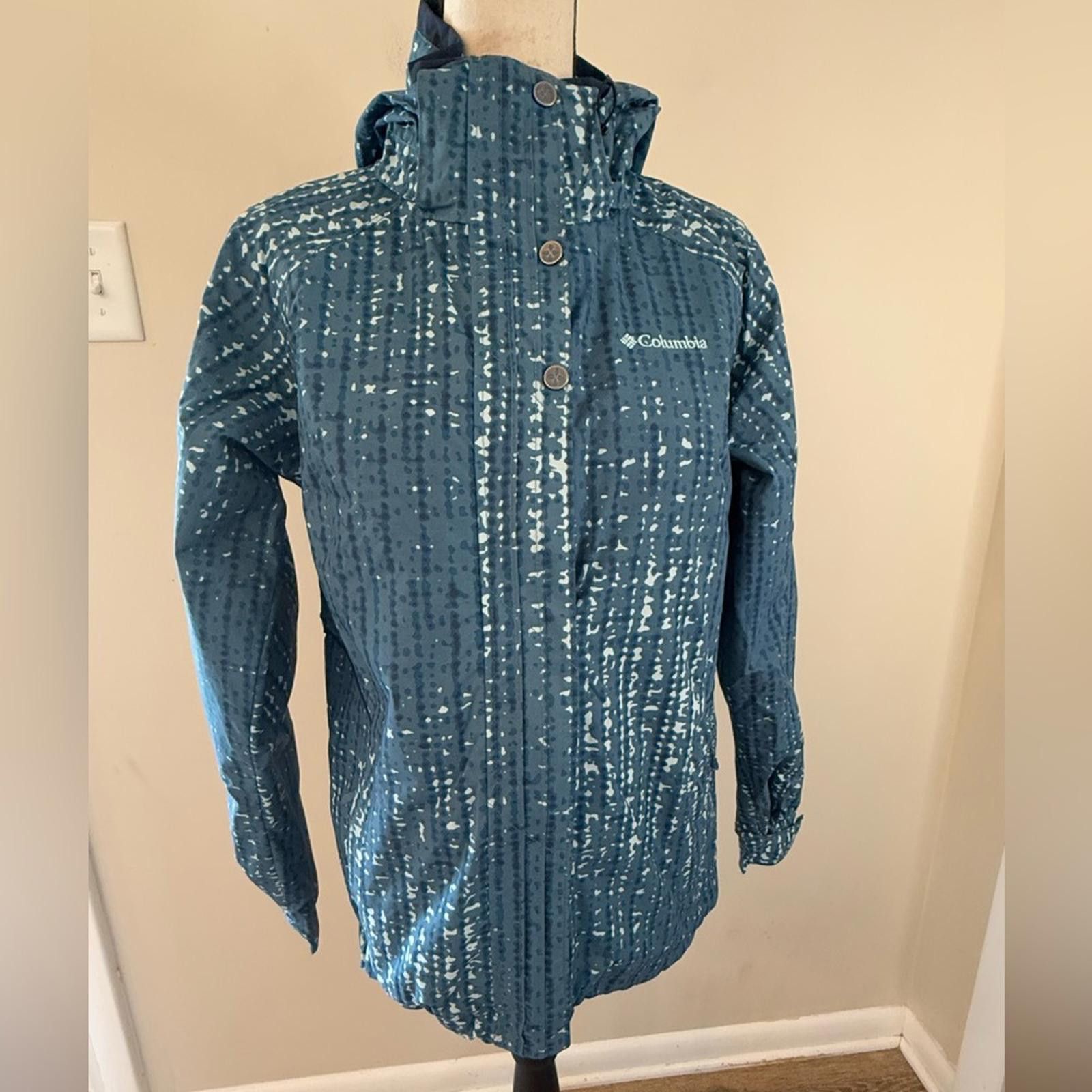 Columbia Columbia Performance outerwear jacket blue white SZ M FLAW Size M / US 6-8 / IT 42-44 - 1 Thumbnail