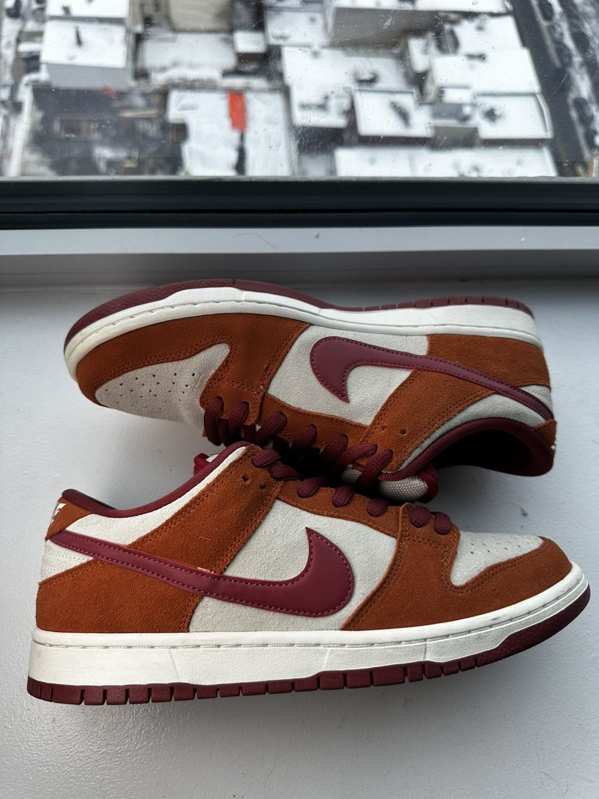 Nike Nike Dunk Low SB 2019 Dark Russet Orange Brown US9 Size US 9 / EU 42 - 4 Thumbnail