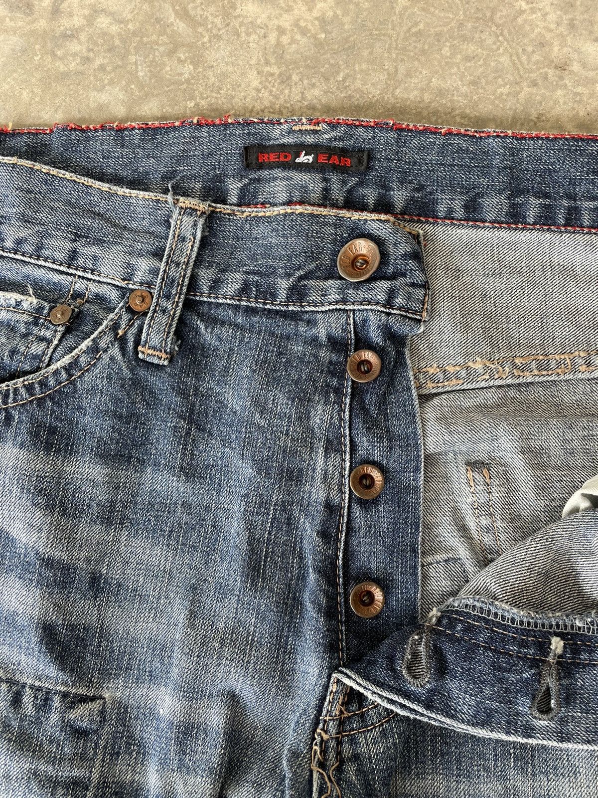 Jean Paul Smith Red Ear Denim Jeans Size US 34 / EU 50 - 8 Thumbnail