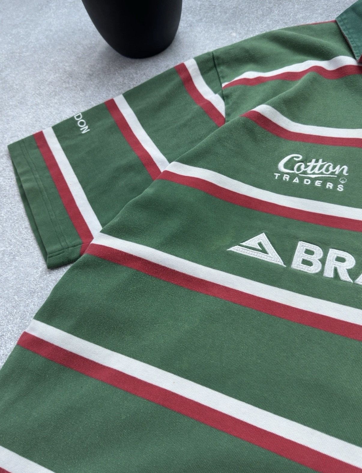 Cotton Traders Leicester Tigers 2006 Home Polo Rugby Shirt Cotton Traders Size US XL / EU 56 / 4 - 6 Thumbnail