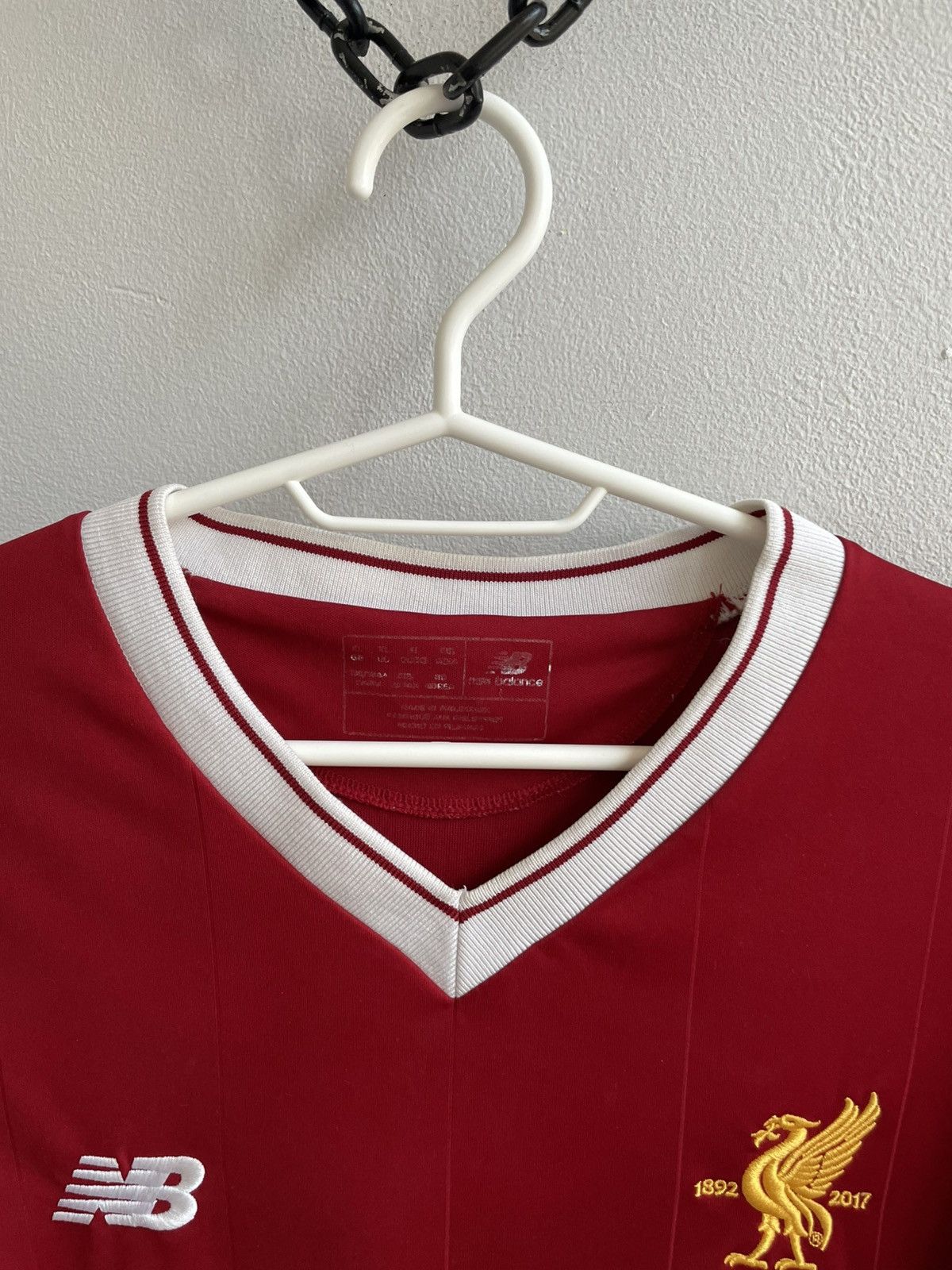 New Balance LIVERPOOL 2017 2018 FOOTBALL SHIRT SOCCER JERSEY NEW BALANCE Size US XL / EU 56 / 4 - 10 Thumbnail