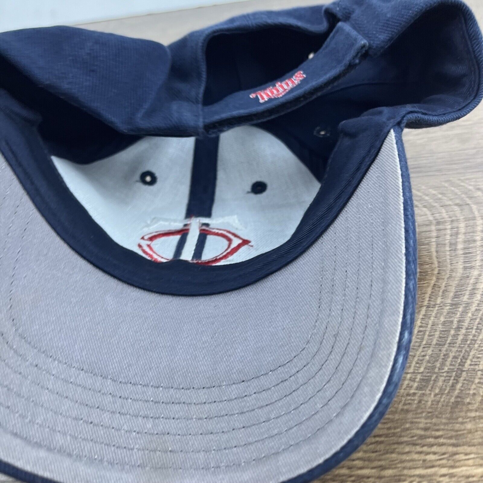 Other Minnesota Twins MLB Hat Twins Cap Blue Cap Adjustable Blue Y Size ONE SIZE - 12 Thumbnail