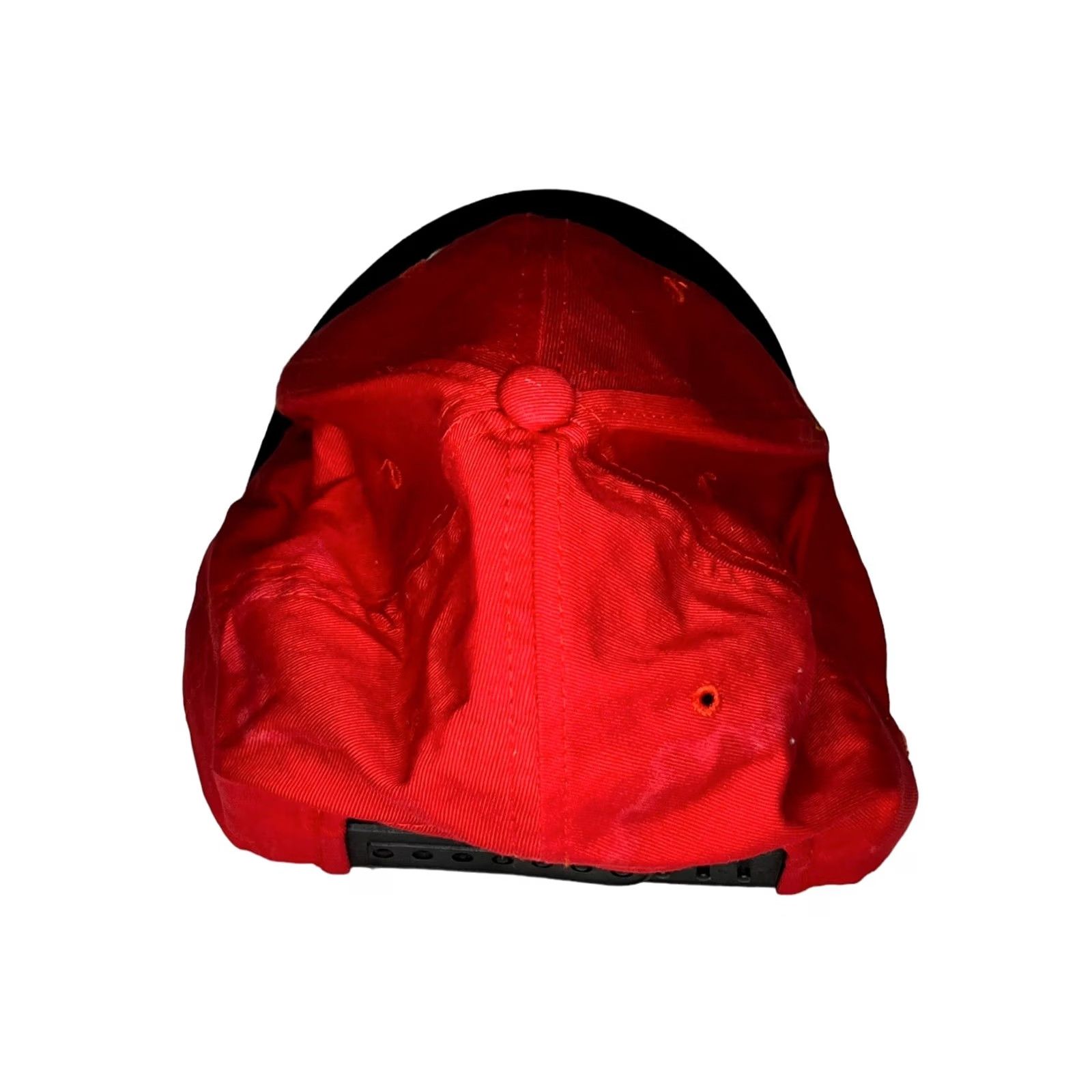 Vintage VINTAGE Snap-on Tools Racing Hat Cap Red Snapback NASCAR Cap Hat Mens Adjustable Red Hats NASCAR Racing Snapback Tools Mens Size ONE SIZE - 3 Thumbnail