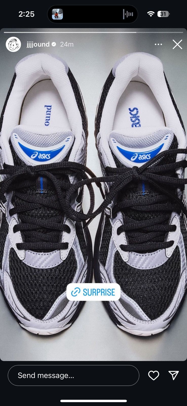 Asics × JJJJound Asics JJJJound GT-2160 Inverted Blue Size 12 PREORDER Size US 12 / EU 45 - 4 Thumbnail