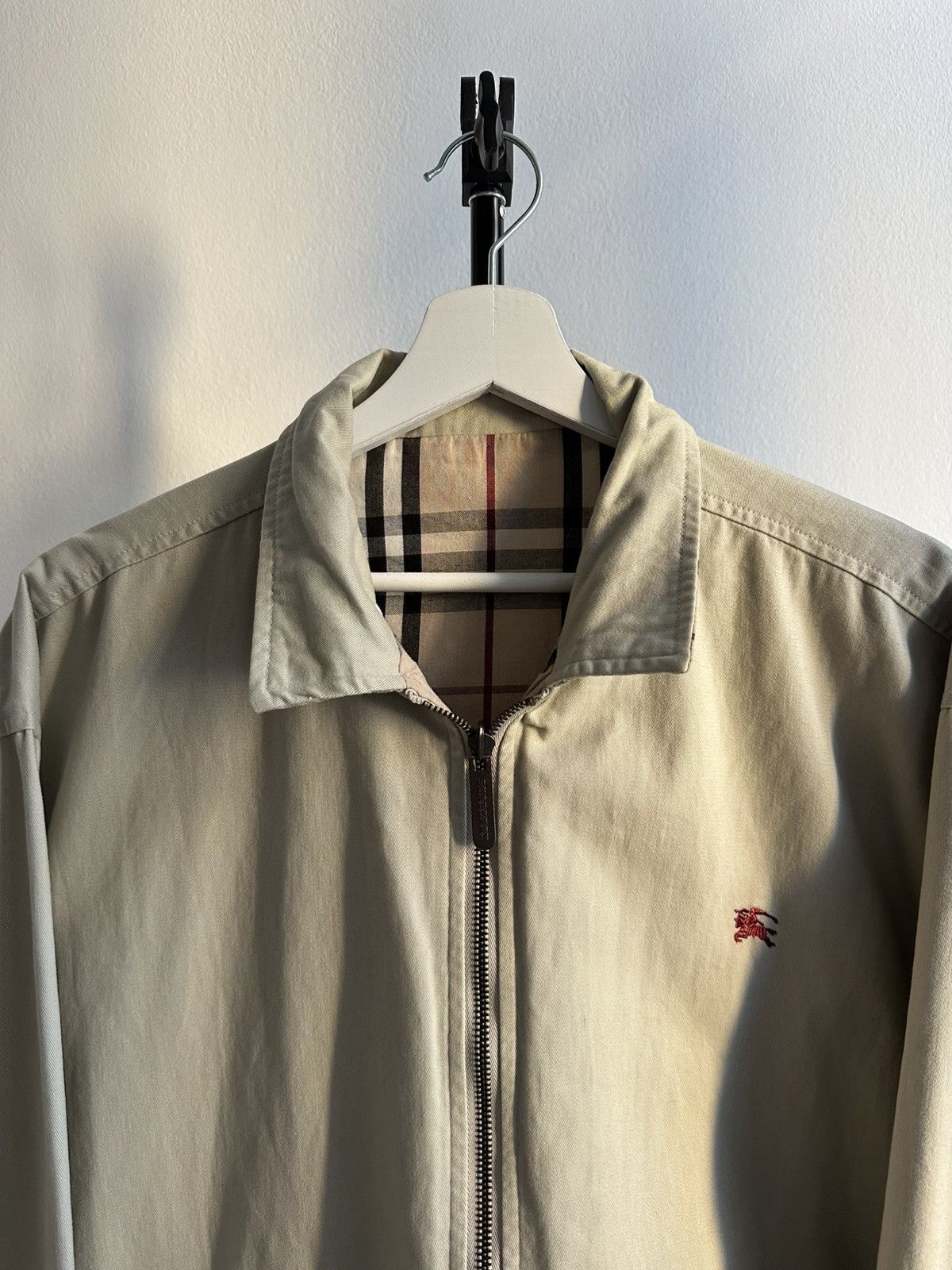 Burberry Burberry Vintage 90s Luxury Nova Check Double Sides Jacket Size US L / EU 52-54 / 3 - 3 Thumbnail