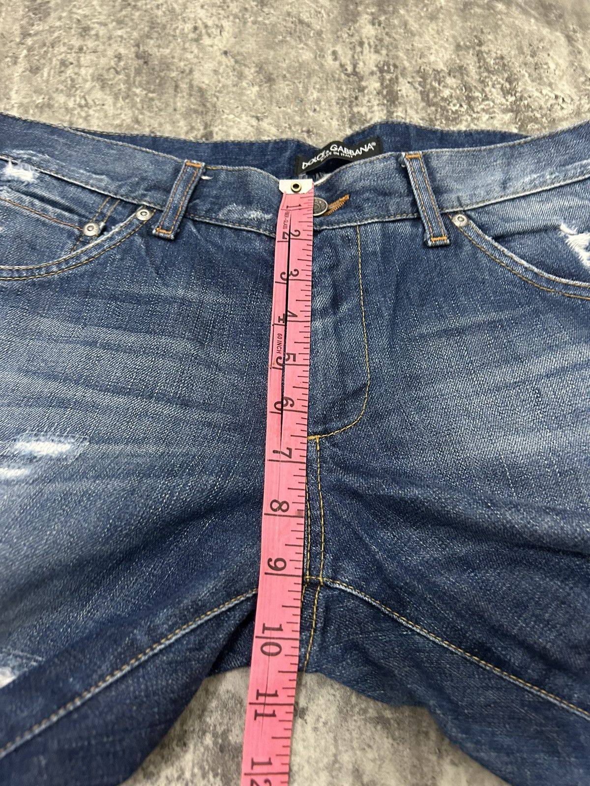 Dolce & Gabbana Dolce & Gabbana Distressed Jeans Size US 33 - 17 Thumbnail