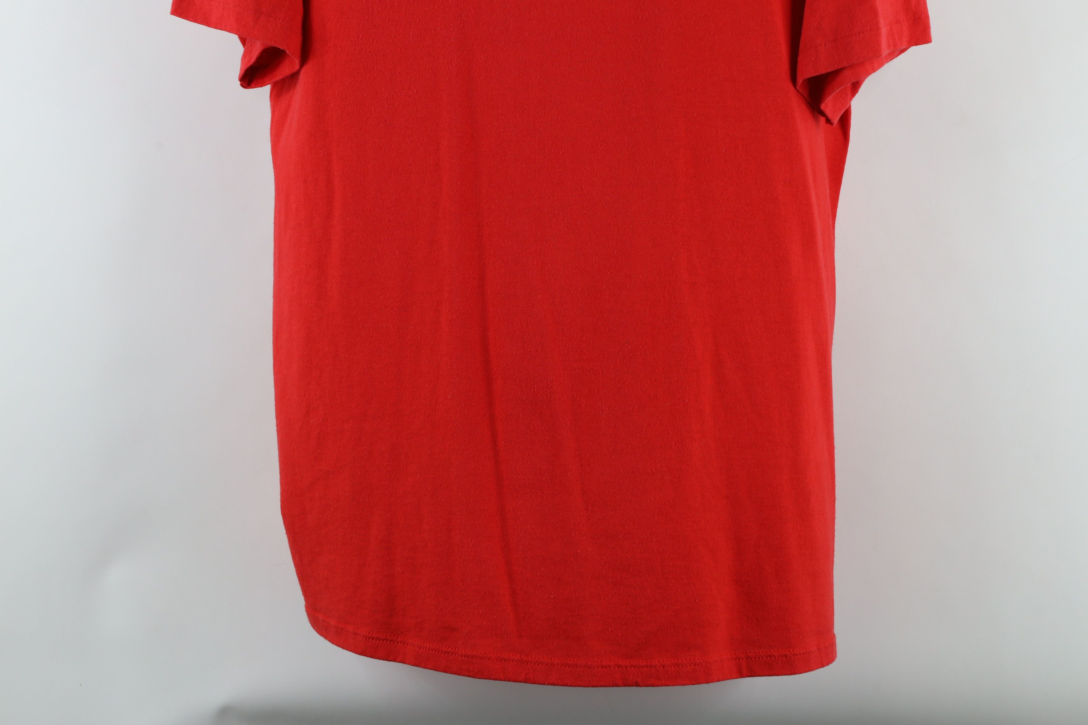 Russell Athletic × Vintage Vintage 90s Russell Athletic Short Sleeve T-Shirt Red USA Size US L / EU 52-54 / 3 - 3 Thumbnail