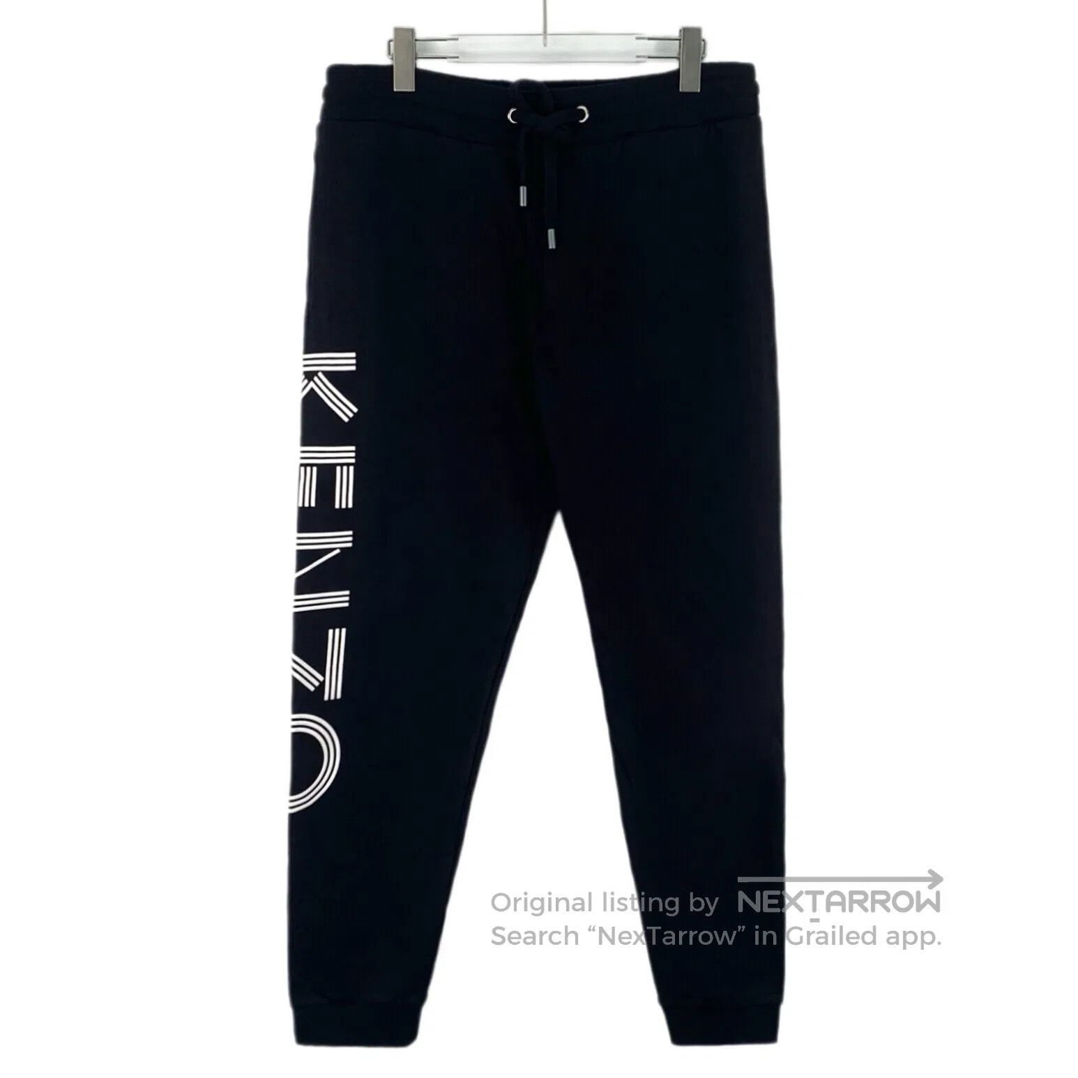 Kenzo Kenzo size XL Black Logo Letter Printed Cotton Drawstring Size US 27 - 1 Thumbnail