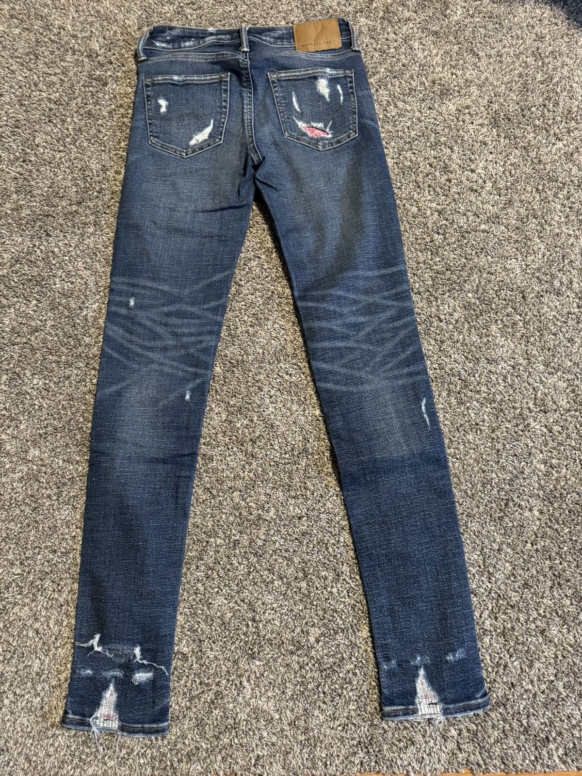 American Eagle Outfitters American Eagle Distressed Demin Size US 28 / EU 44 - 2 Thumbnail