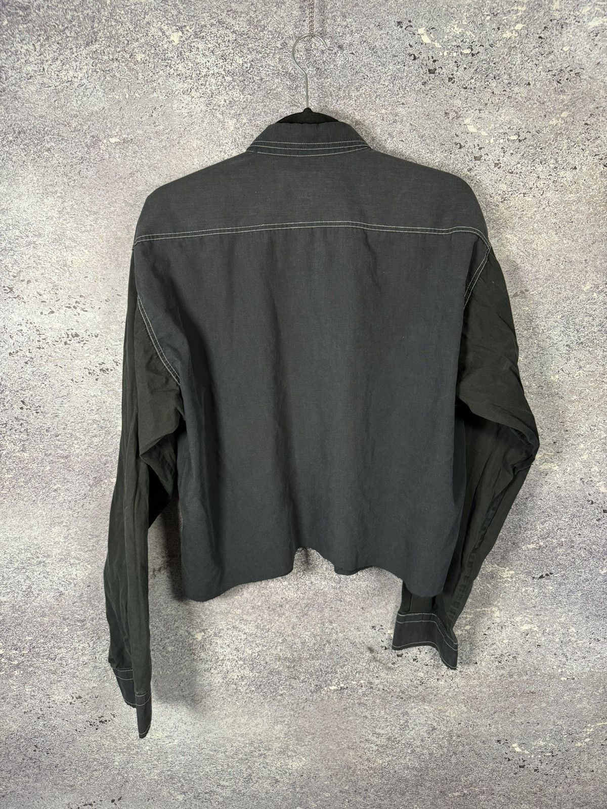 Dolce & Gabbana × Vintage Vintage Dolce Gabbana Shirt Black/Blue Top Woman Large Size L / US 10 / IT 46 - 13 Thumbnail