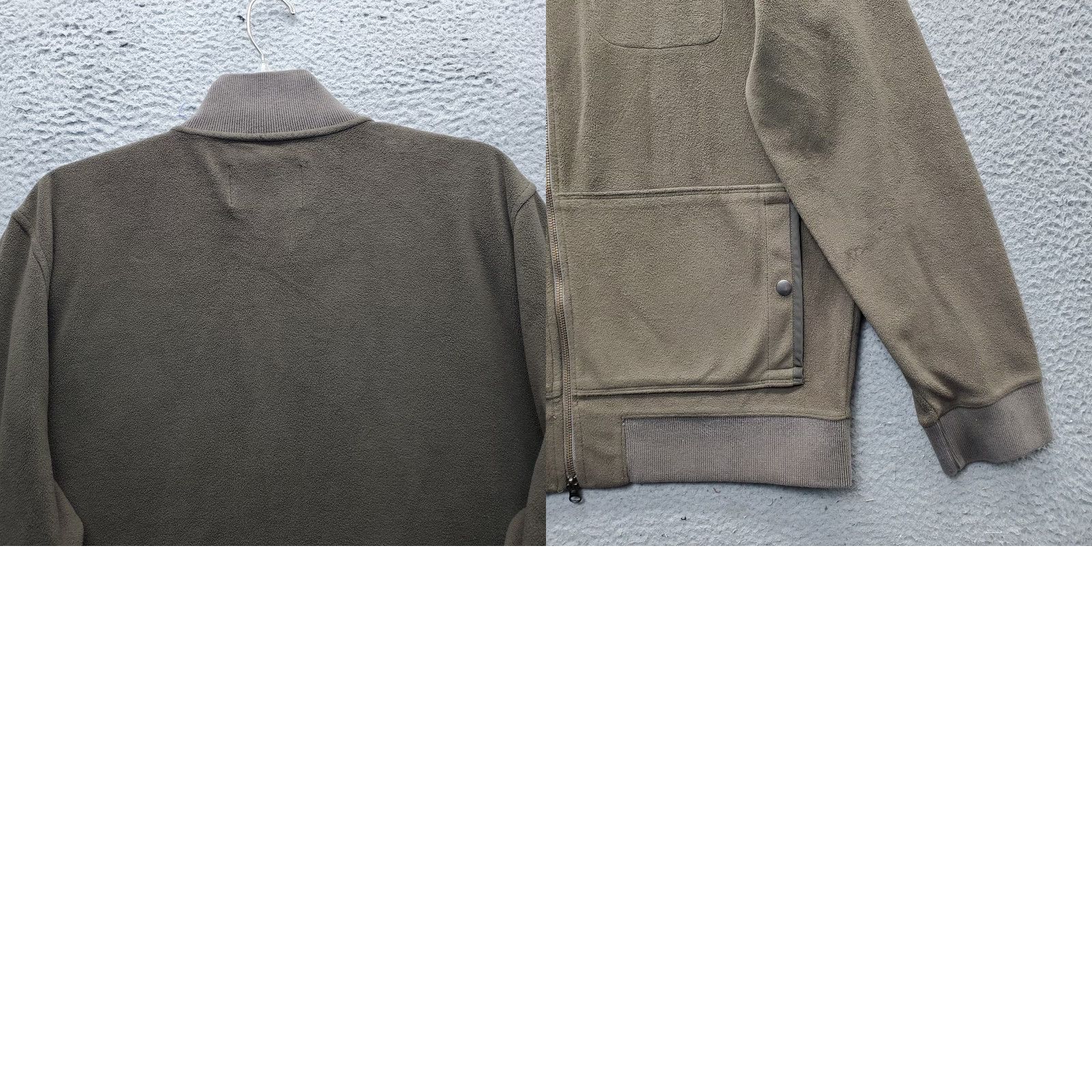 Banana Republic Banana Republic Jacket Womens XL Green Fleece Full Zip EUC Size XL / US 12-14 / IT 48-50 - 8 Thumbnail