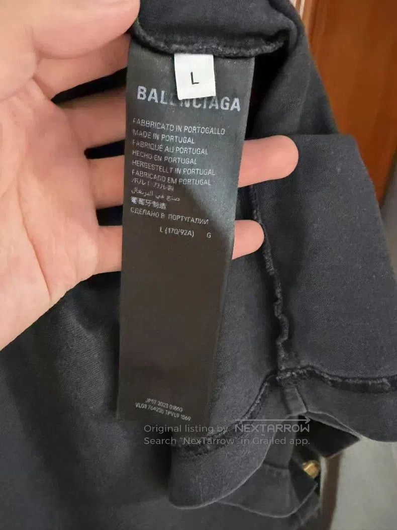 Balenciaga Balenciaga Paris Tower Print T. Size US L / EU 52-54 / 3 - 4 Thumbnail