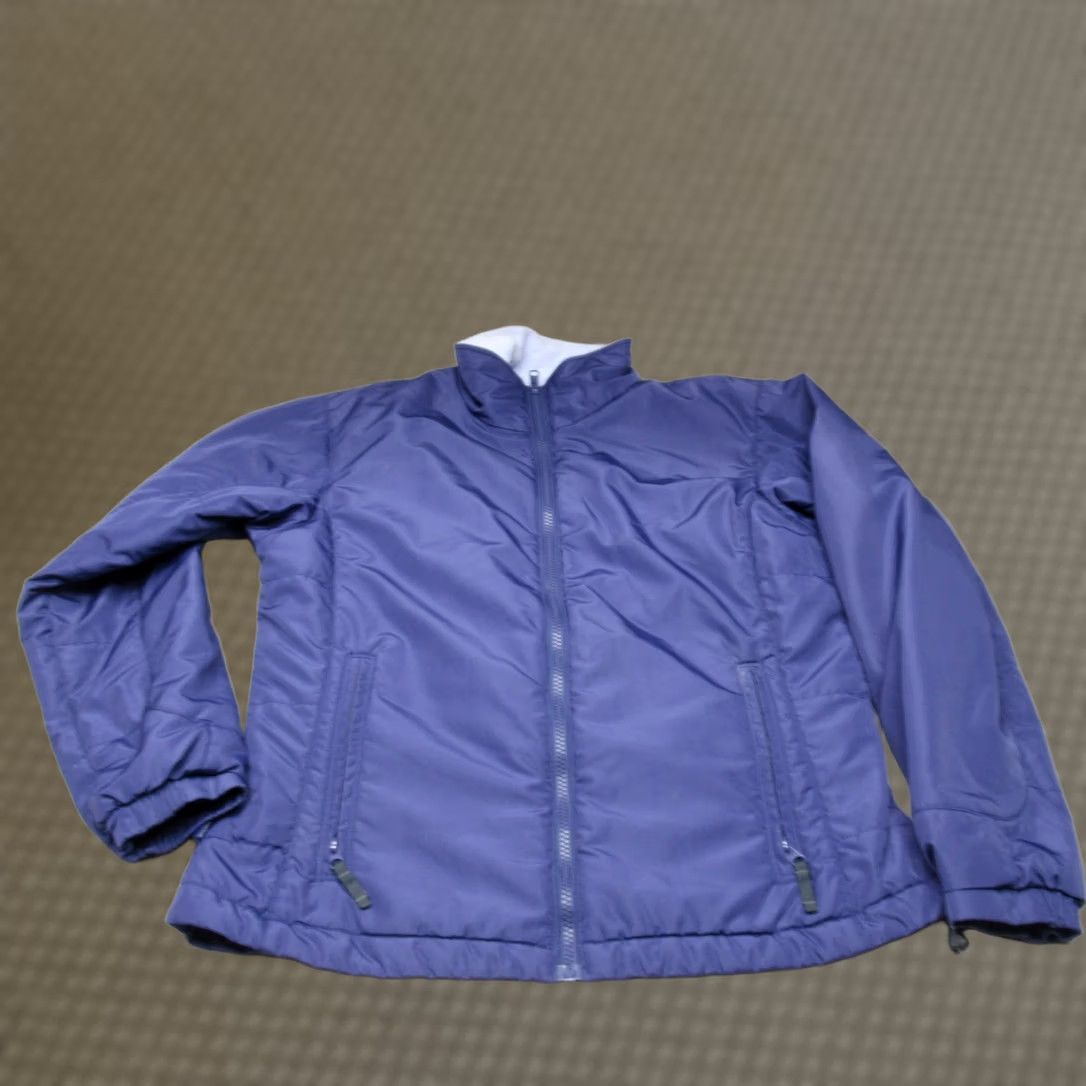 Vintage VINTAGE? No. Columbia Jacket Womens Large Blue Vertex Interchange Insulated Fleece Lined Wind Size L / US 10 / IT 46 - 1 Thumbnail