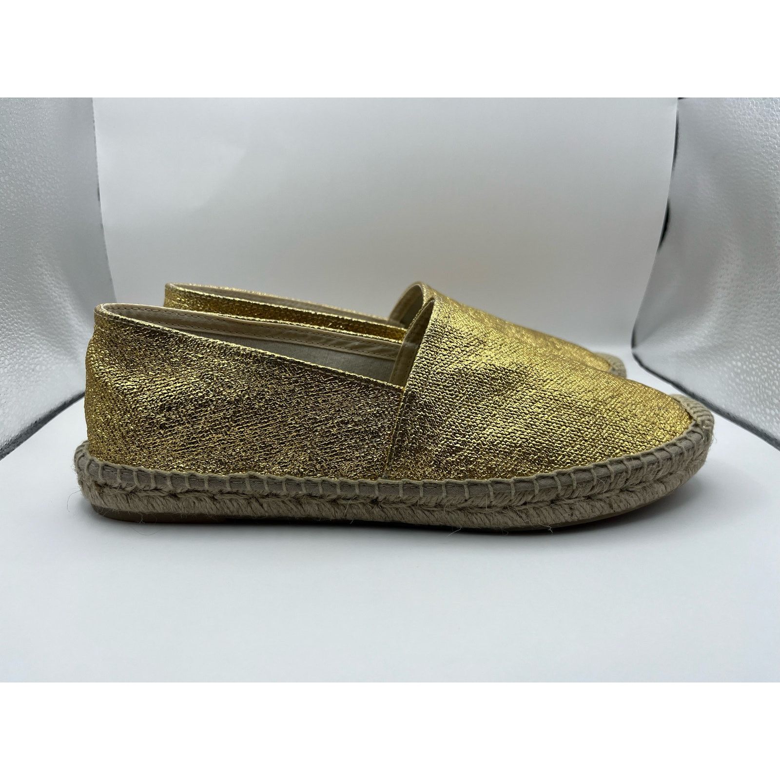 J.Crew J Crew Womens Woven Espadrille Flats Shoes Size 9 USED Size US 9 / IT 39 - 1 Thumbnail