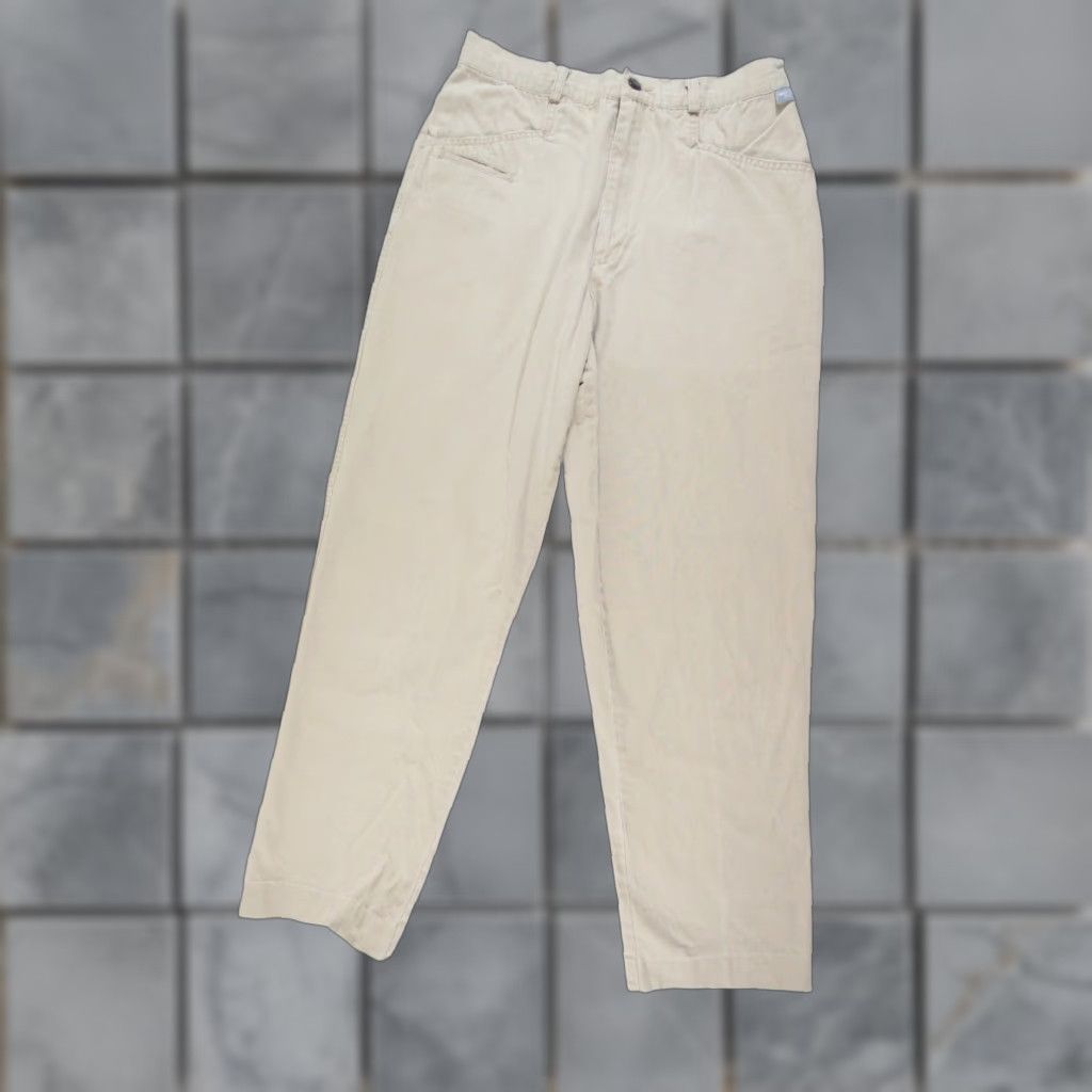The North Face VINTAGE The North Face Pants Womens 12 Beige Canvas 28x29 Outdoor Hike Regular Fit Size 34" / US 12 / IT 48 - 1 Thumbnail