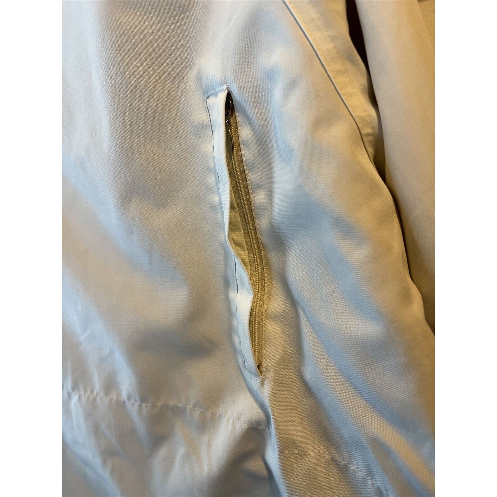 Field & Stream Field & Stream Vintage Women's L Beige LS Zip Quilted Jacket Size L / US 10 / IT 46 - 18 Thumbnail