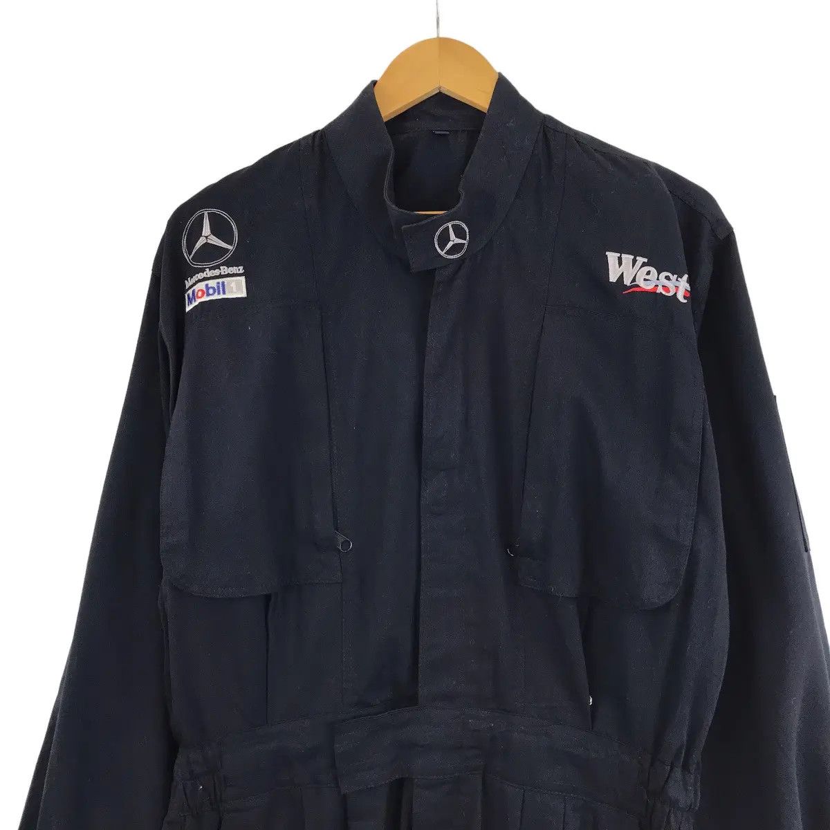 Mercedes-Benz Vintage MERCEDES BENZ MOBIL 1 WEST Racing Team Coverall Size US XXL / EU 58 / 5 - 3 Thumbnail