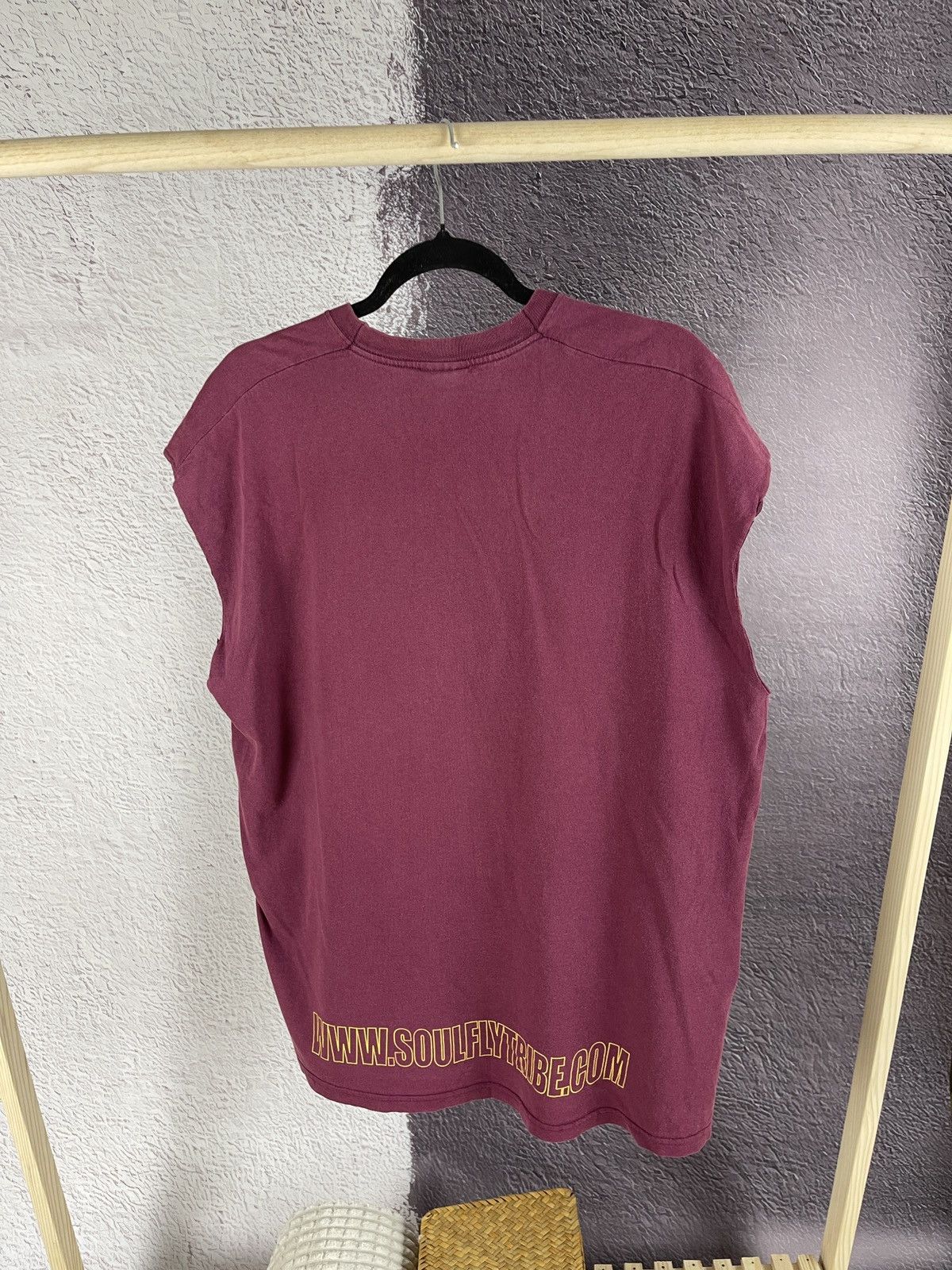 Band Tees FOTL vintage y2k red soulfly tribe nu metal promo tee shirt Size US XL / EU 56 / 4 - 8 Thumbnail