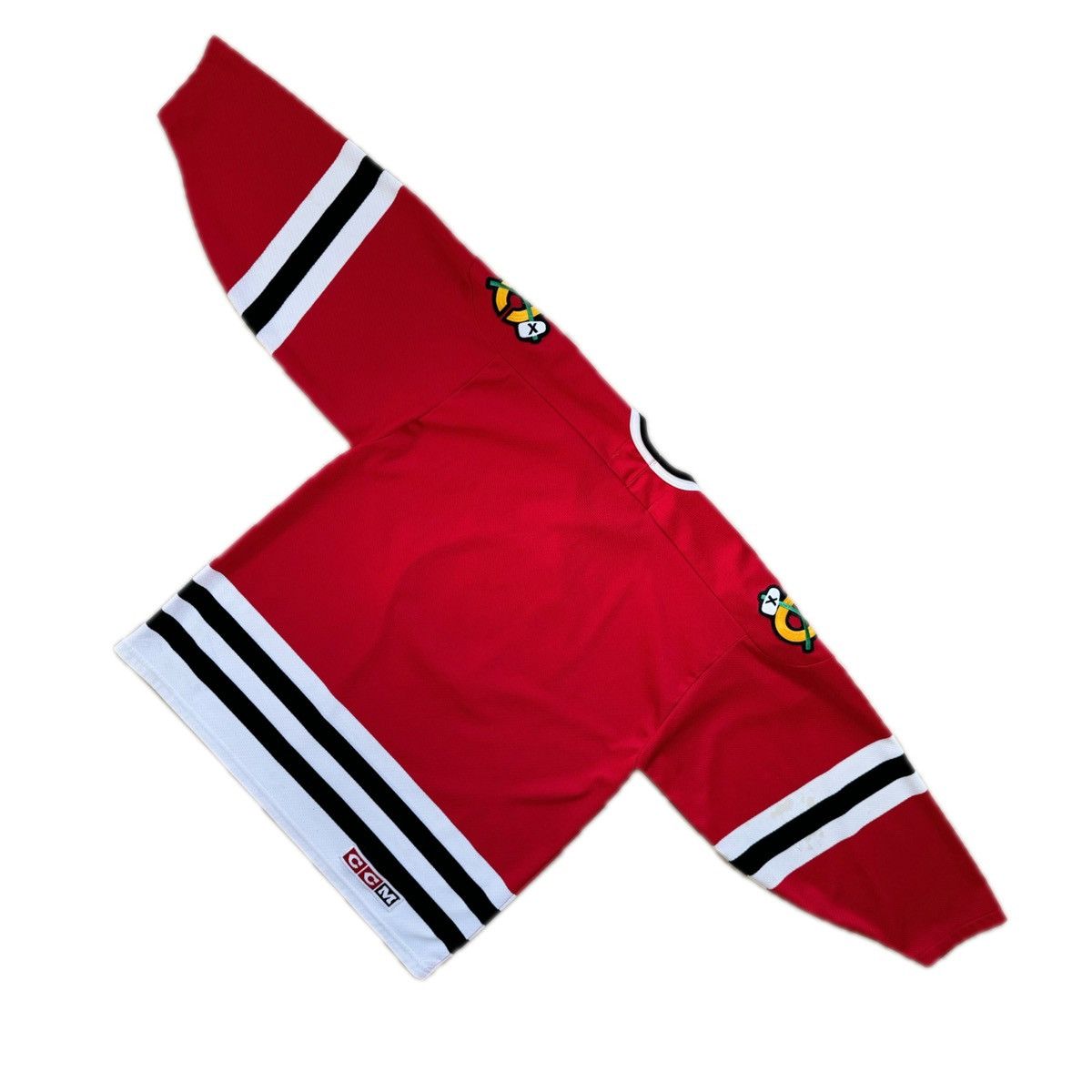 Ccm × Vintage Superb 80s Vintage Chicago Blackhawks Jersey Size US L / EU 52-54 / 3 - 3 Thumbnail