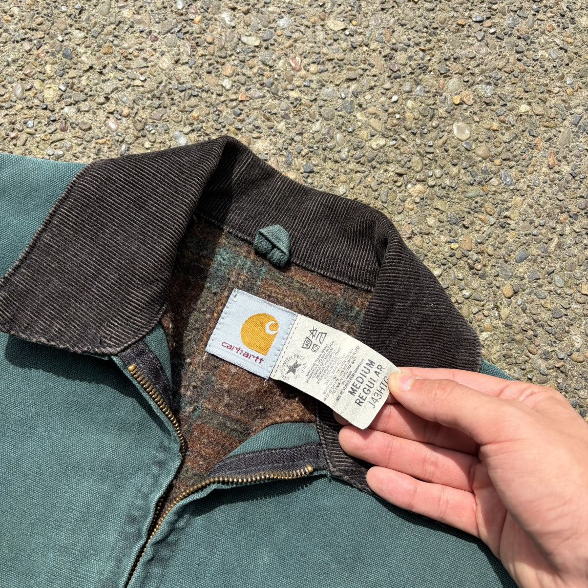 Carhartt vintage hunter green carhartt detroit jacket j43 htg medium Size US M / EU 48-50 / 2 - 4 Thumbnail