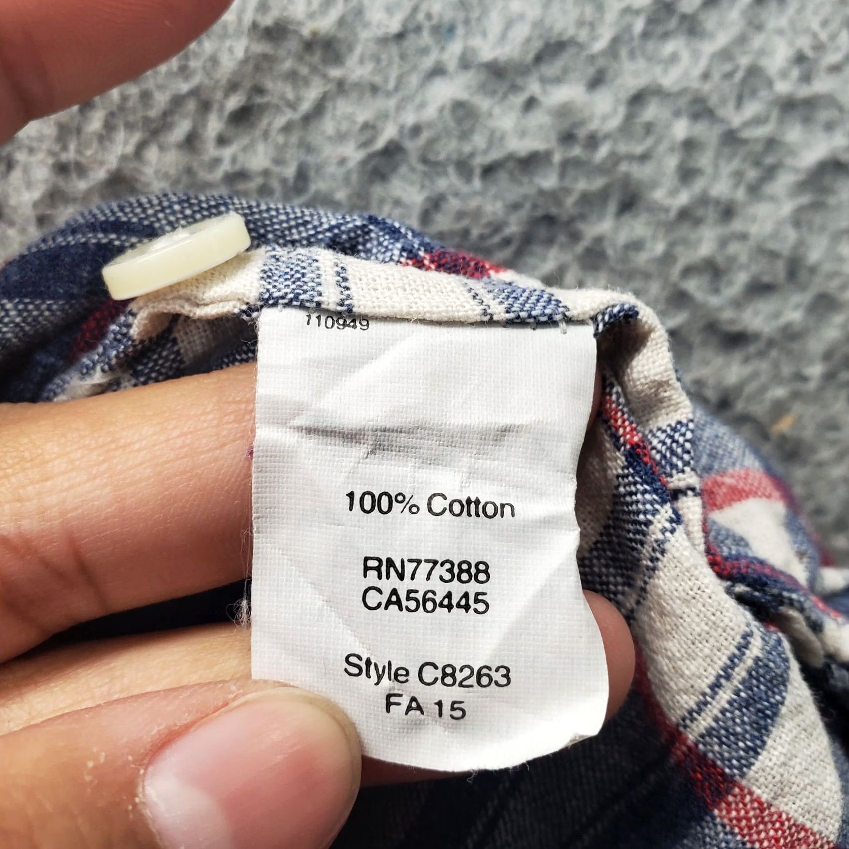 J.Crew J.CREW Popover Shirt Womens 2XS Multi Plaid Long Sleeve Button-Up Casual Shirt Small Womens Size 2XS Multicolor Plaid Pocket Collar Size XXS / US 00 / IT 34 - 6 Thumbnail